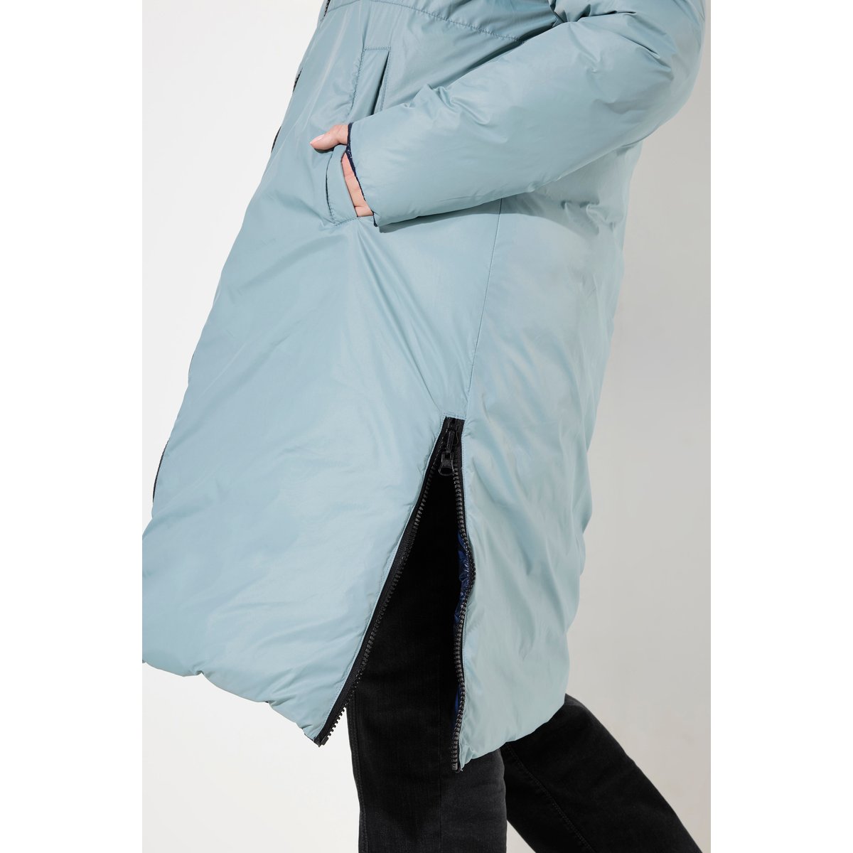 Manteau réversible HYPRAR gris bleu, ULLA POPKEN
