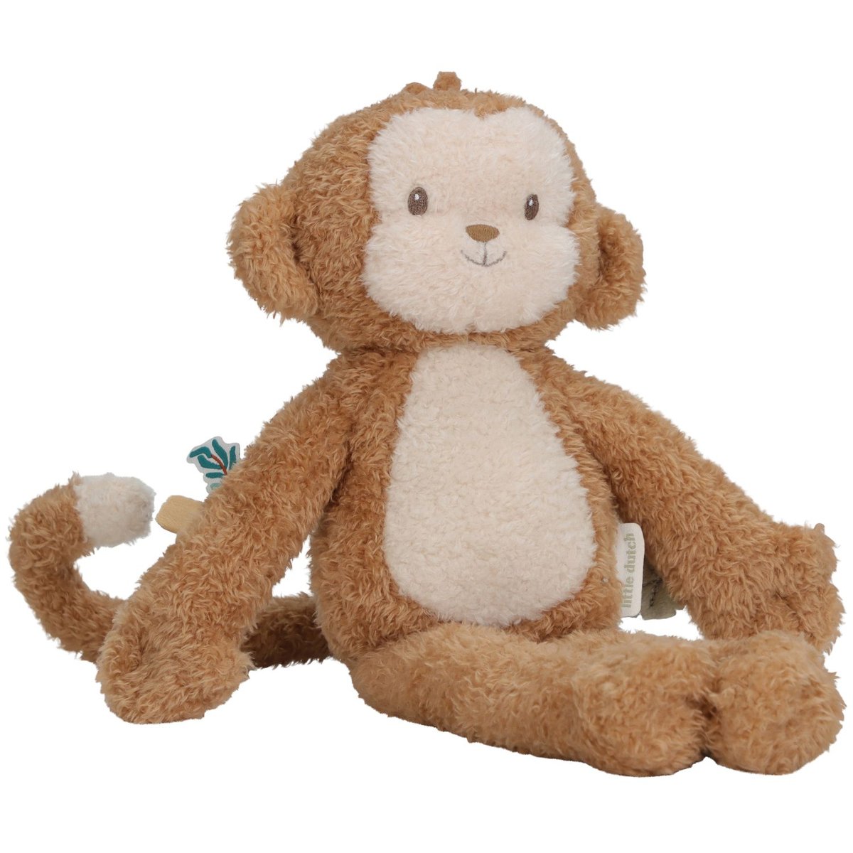Peluche beige, marron, LITTLE DUTCH