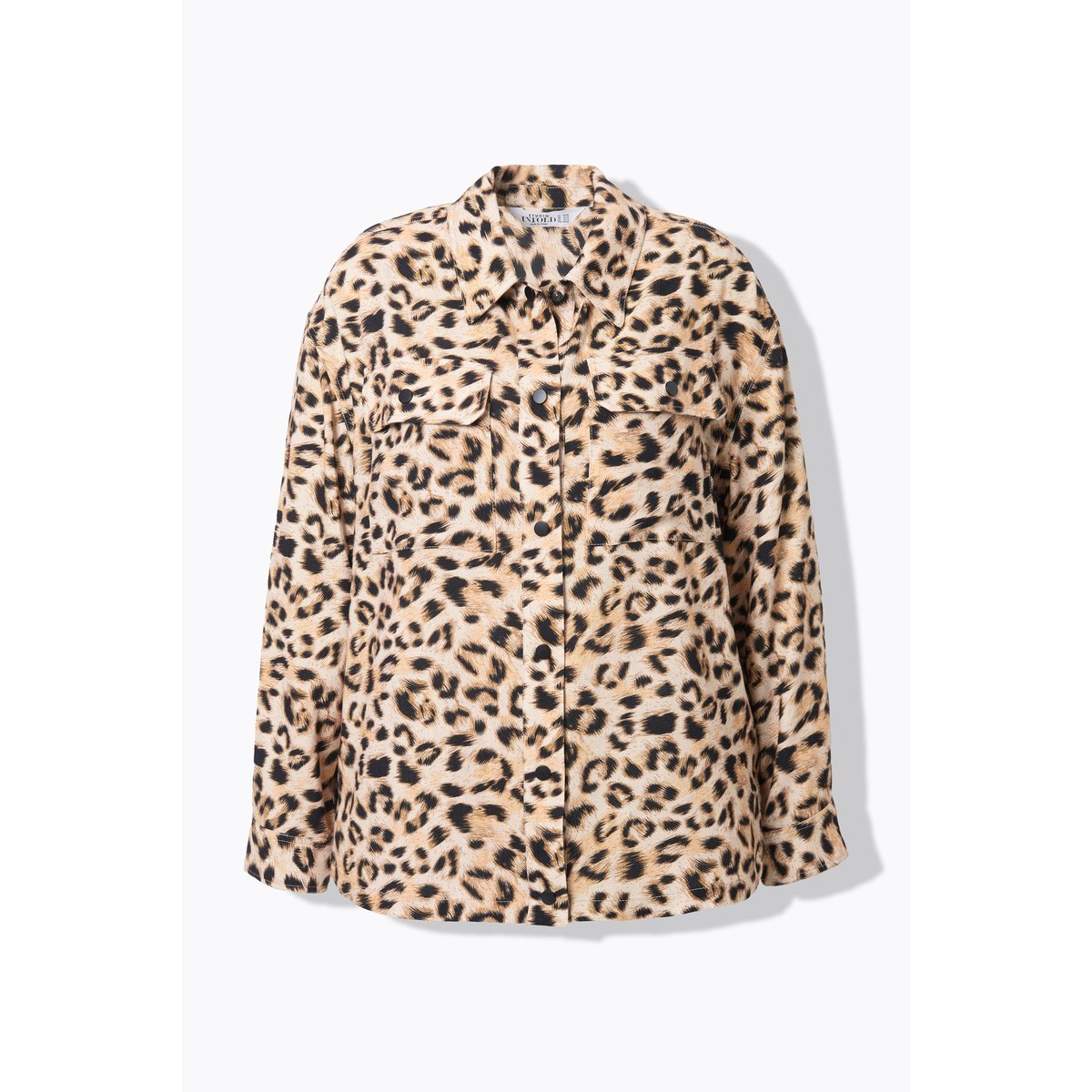 Veste-chemisier coupe Boxy beige, STUDIO UNTOLD