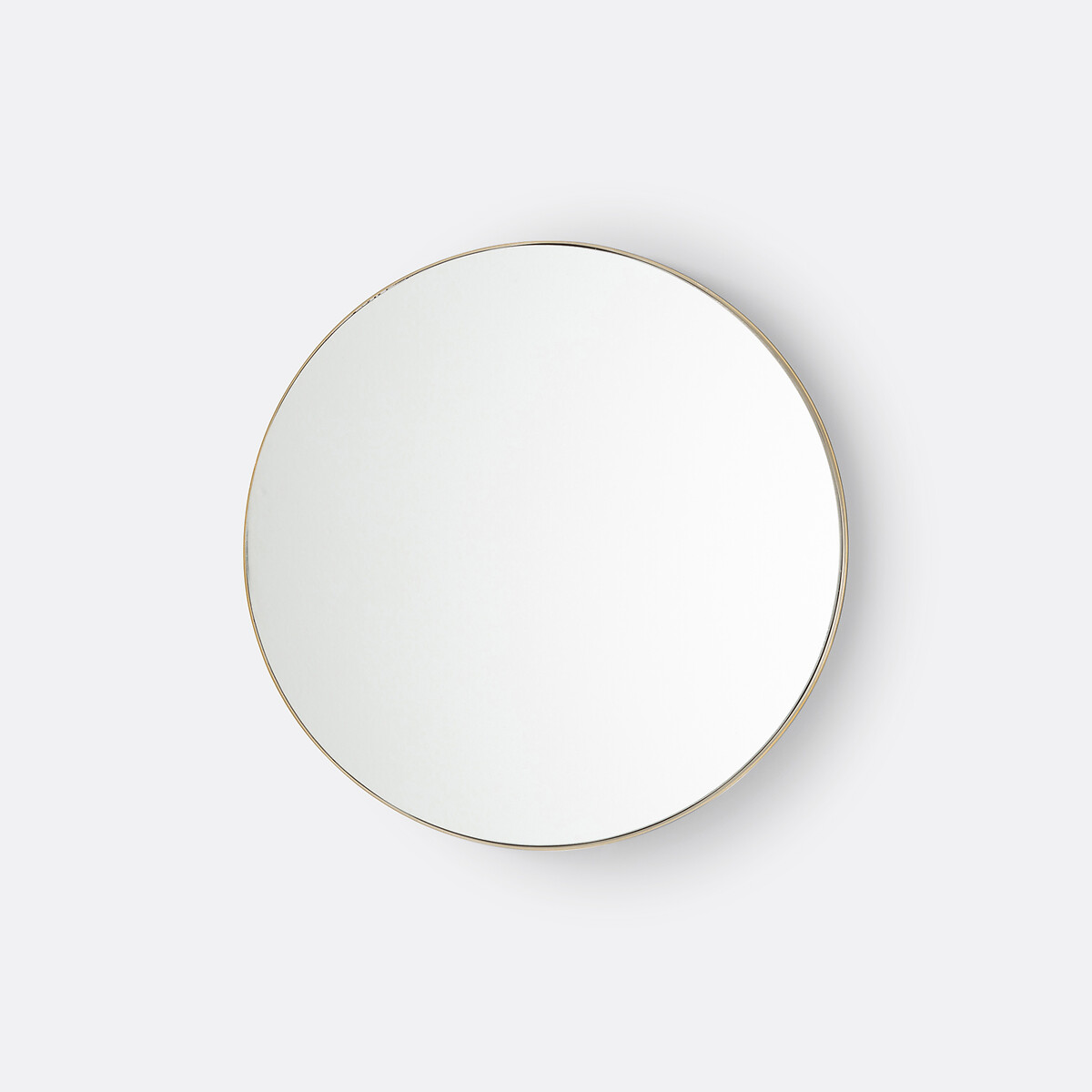 Miroir rond, en métal fer, diamètre 60 cm, IODUS laiton, LA REDOUTE INTERIEURS