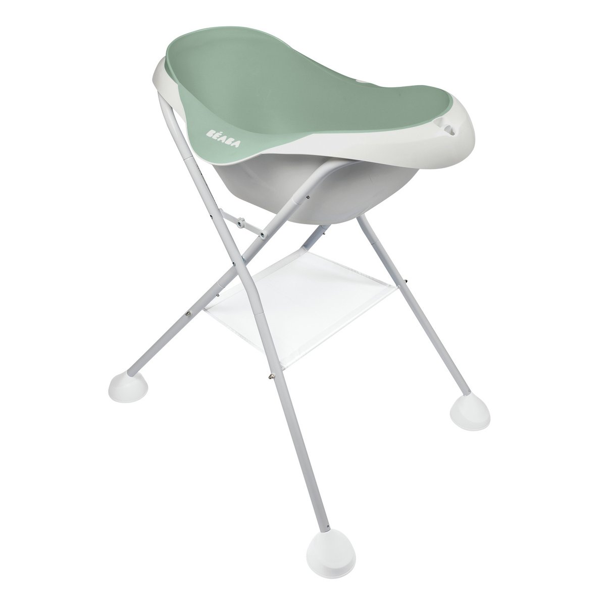 Baignoire bébé ergonomique vert sauge, BEABA