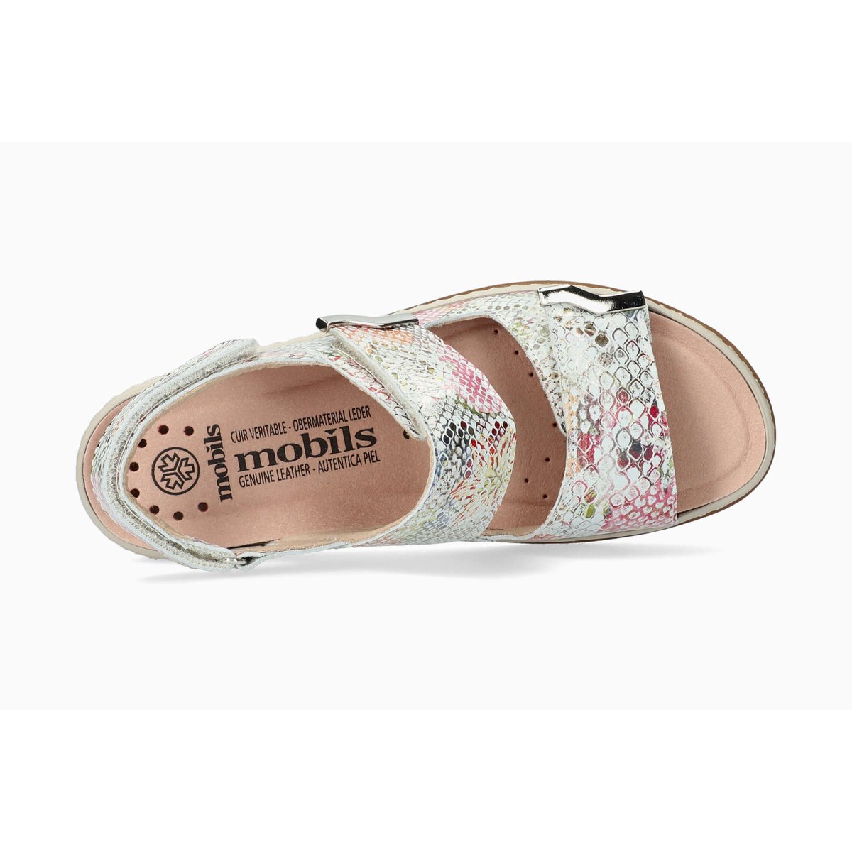 Sandales en cuir DARCIE multicolore 5139, MEPHISTO