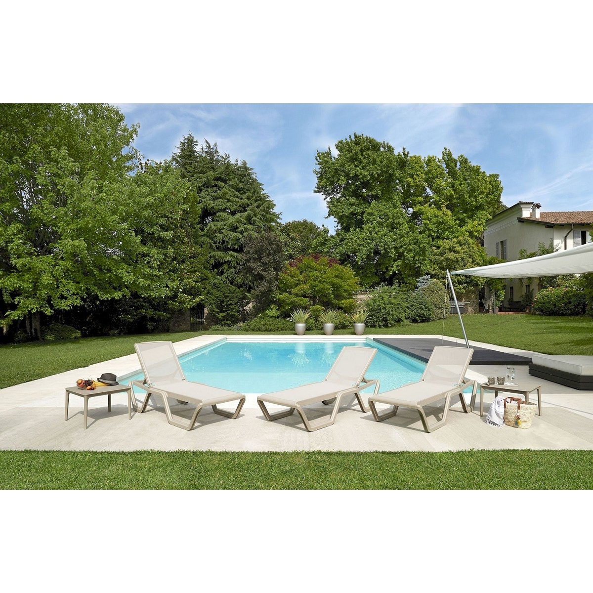 Bain de soleil, VELA taupe, SCAB DESIGN