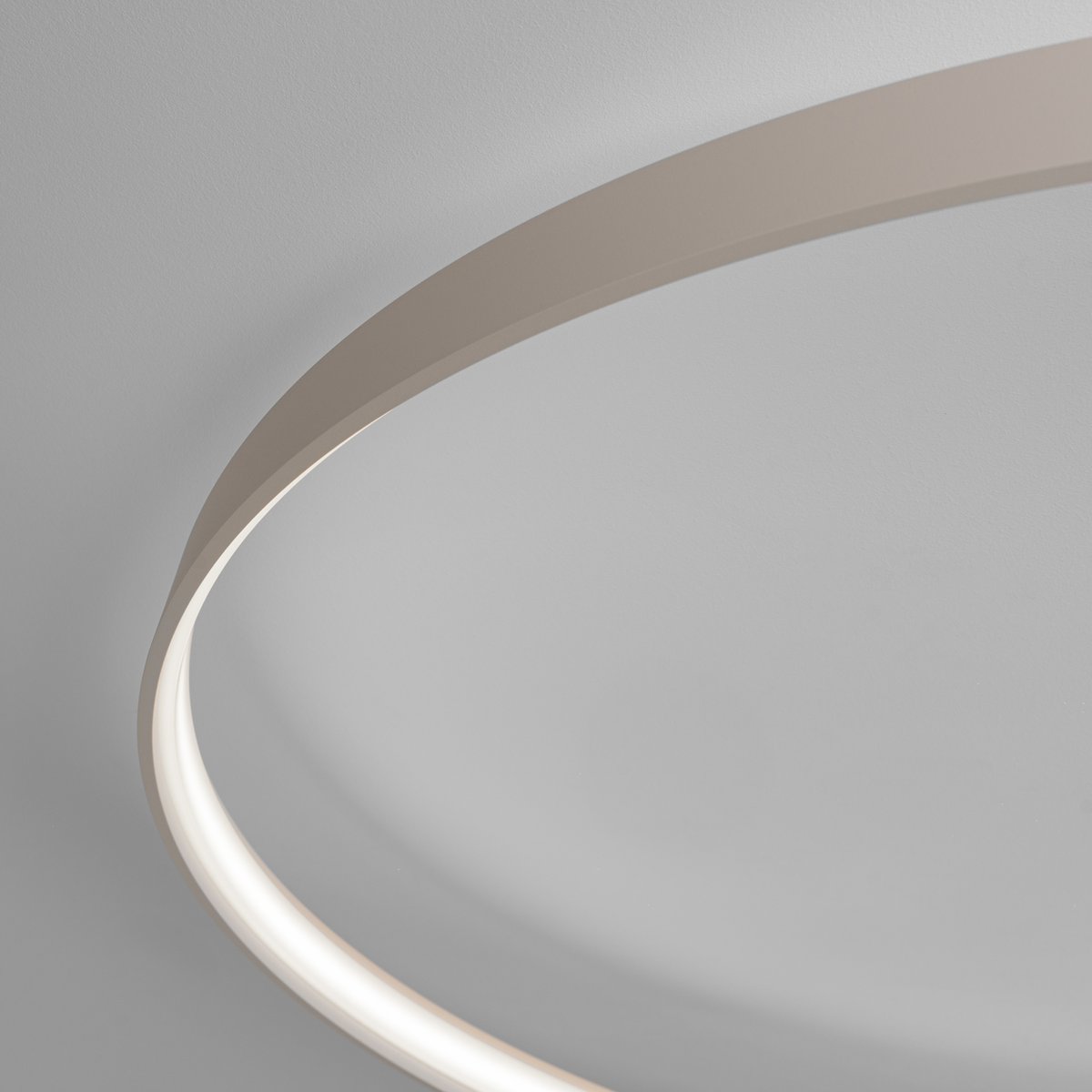 Plafonnier Aluminium Beige LED 1 Rio beige, EDEN