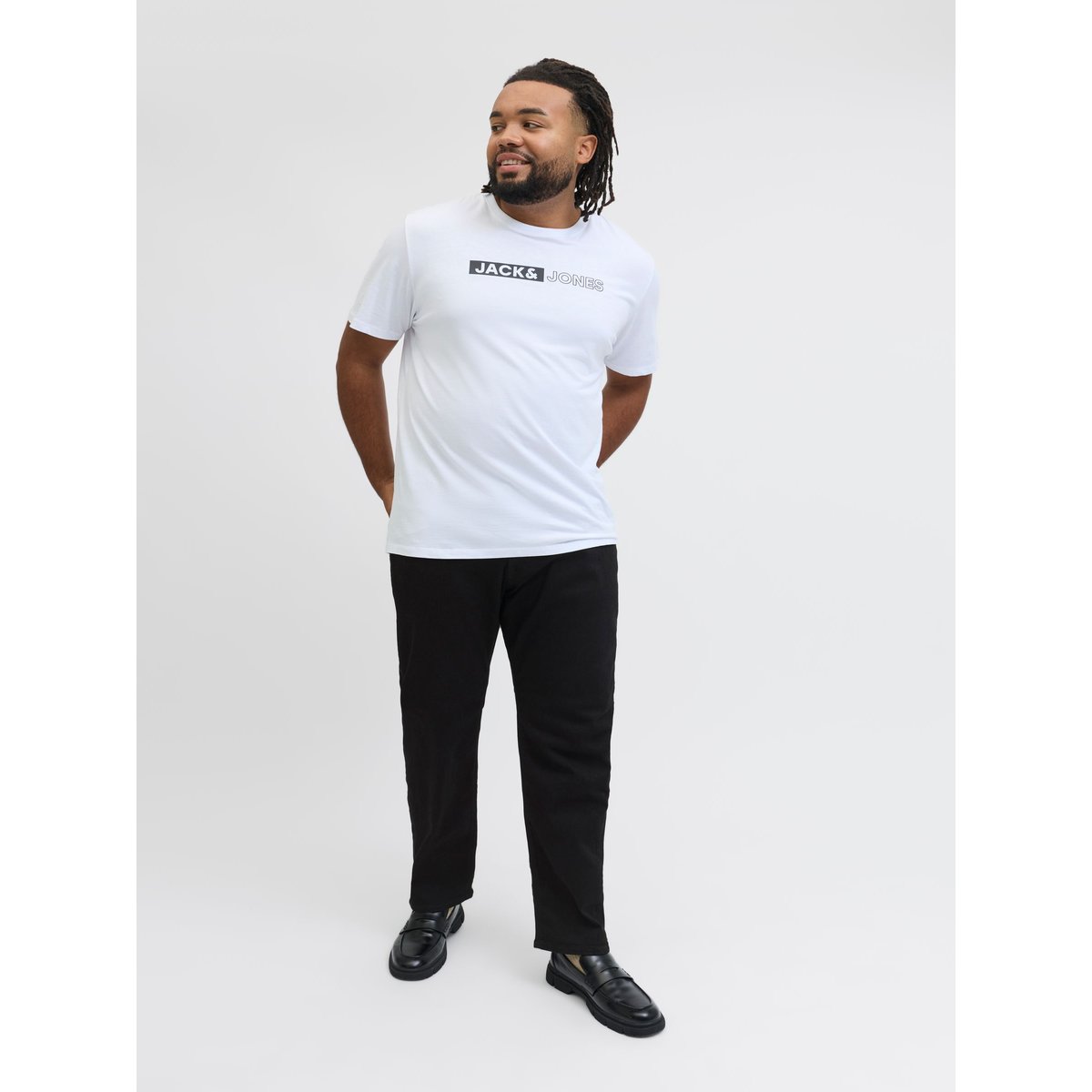Jean Slim black denim, JACK & JONES