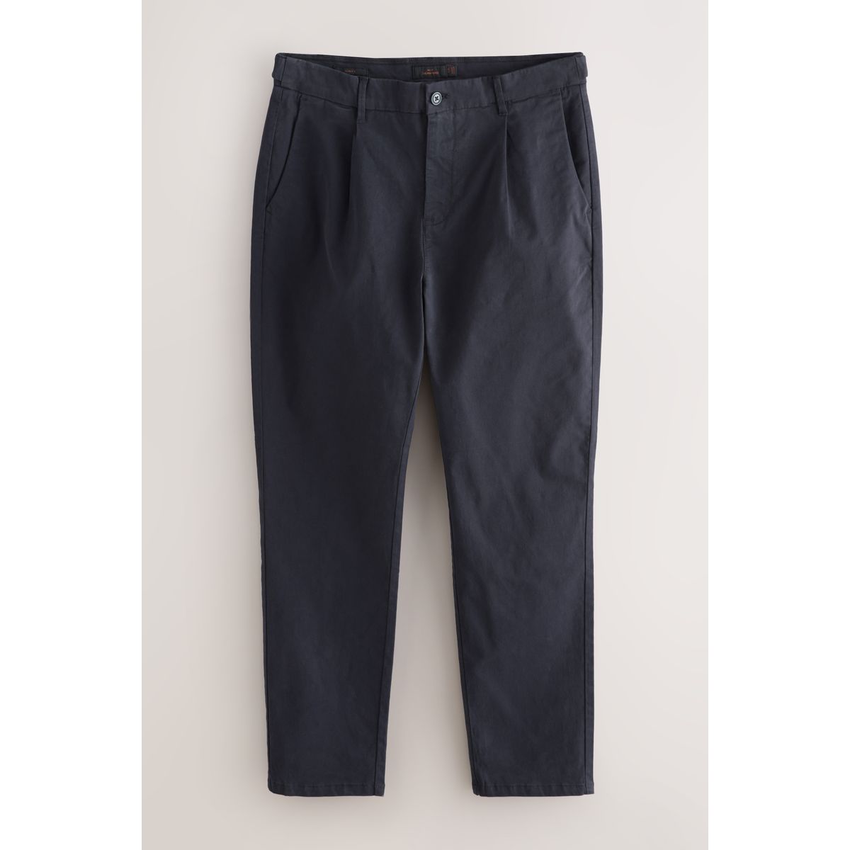 Pantalon chino avec soie bleu marine, NEXT
