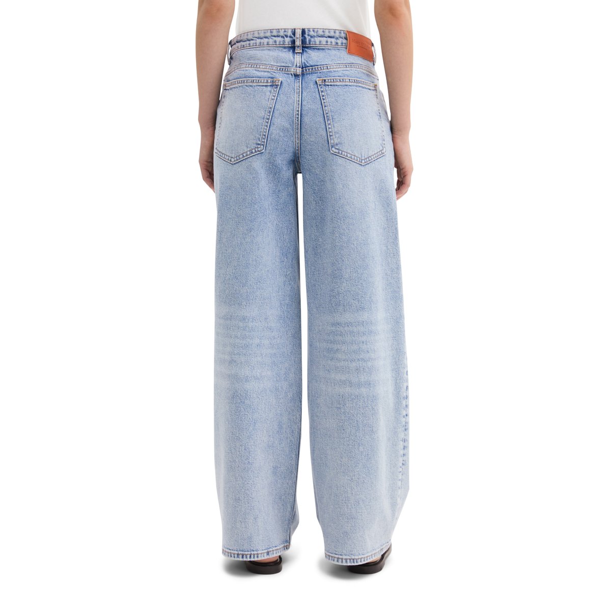 Jeans modèle Astrid large avec CIRCULOSE bleu clair, MARC O'POLO