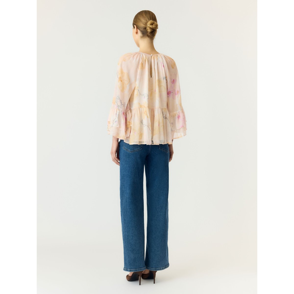 Blouse Manches 3/4 afterglow, YAS