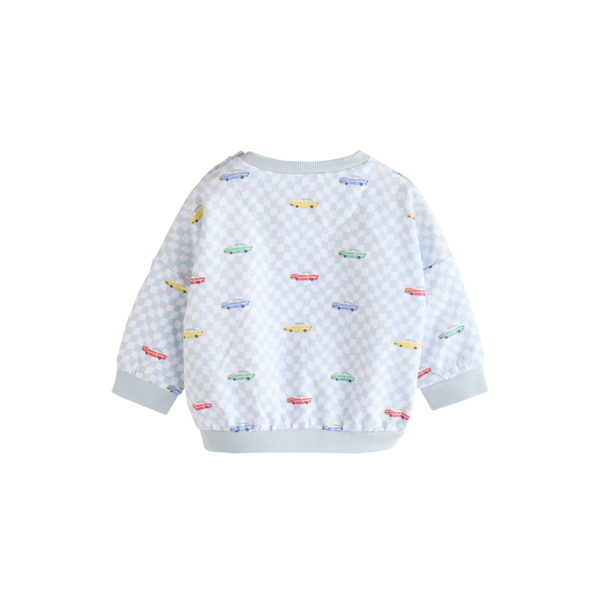 Sweat et pantalon de jogging transport en damier bleu, NEXT