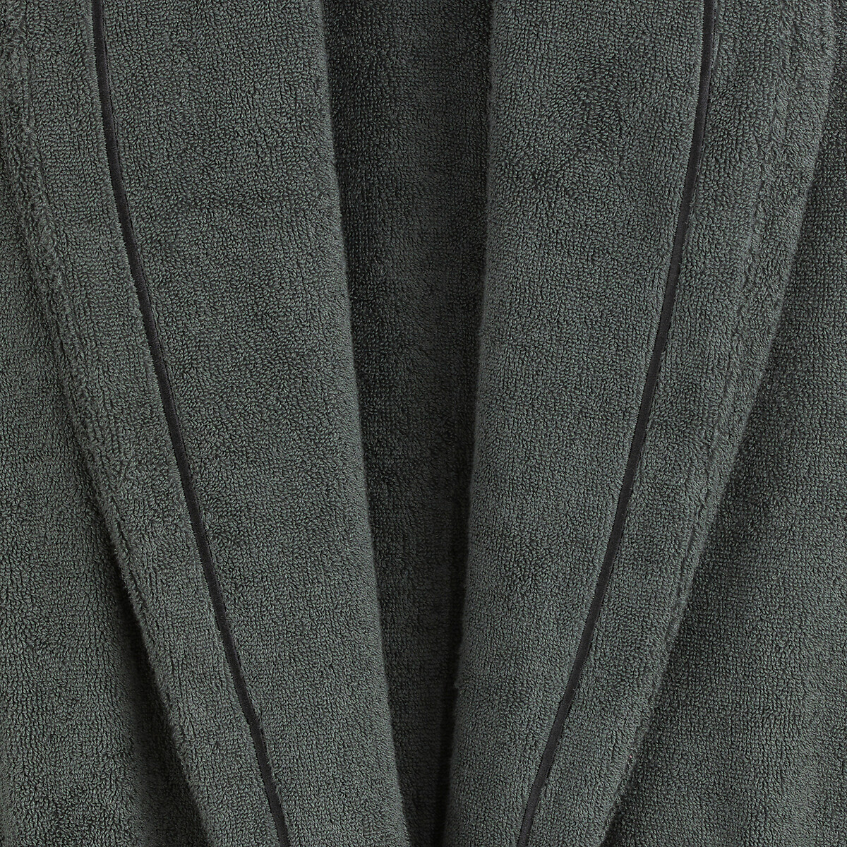 Peignoir adulte châle en coton peigné 400 g/m2, Victor cèdre, LA REDOUTE INTERIEURS