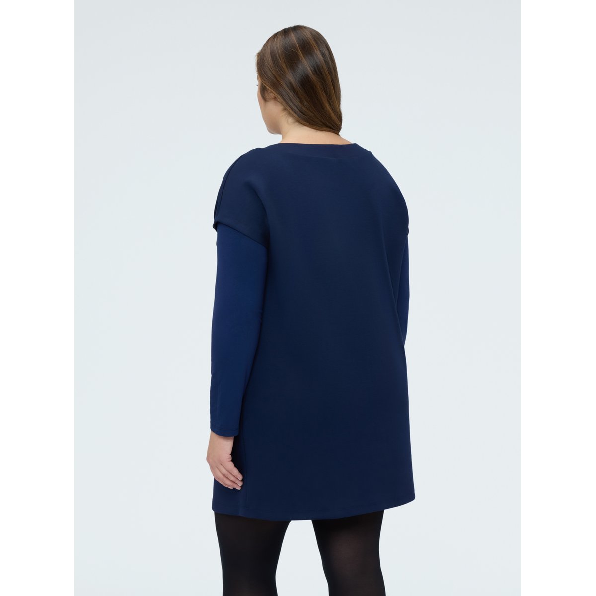 Robe courte avec nœud à pois bleu, FIORELLA RUBINO