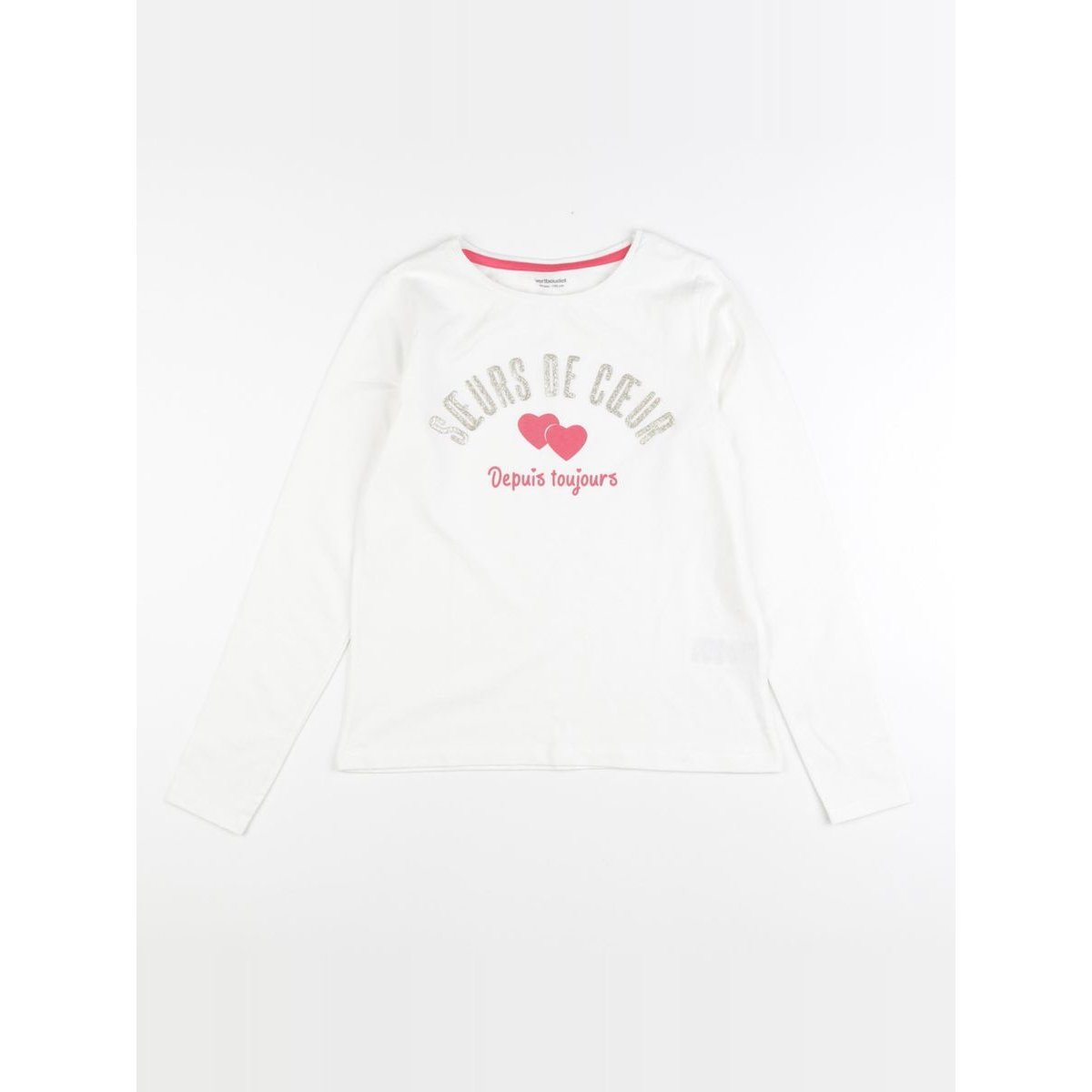 Tee-shirt - Très bon état blanc, VERTBAUDET