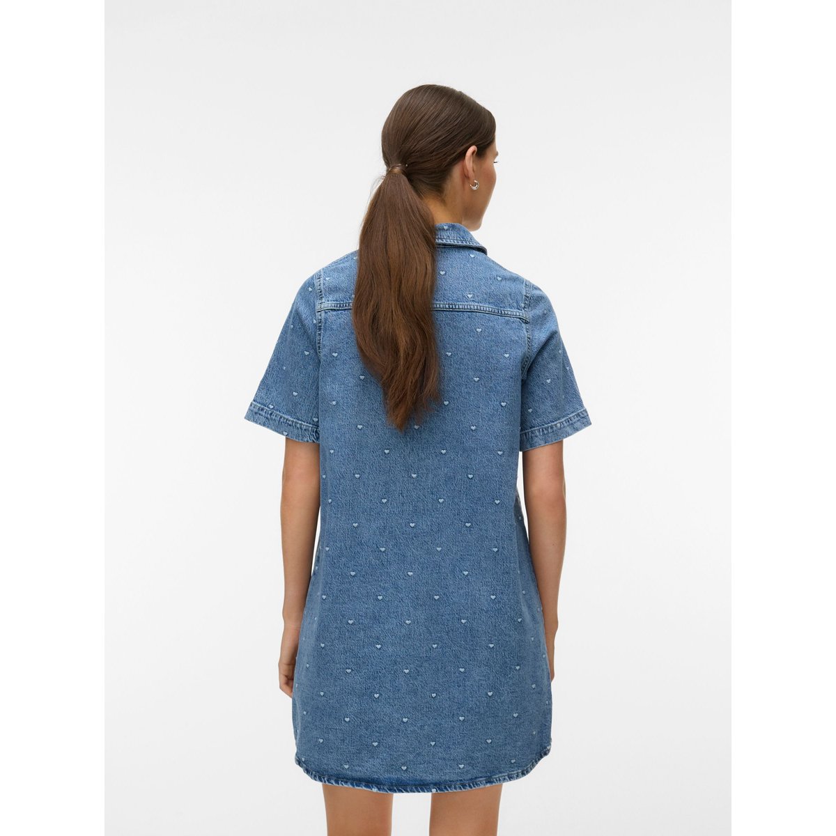 Robe En Denim medium blue denim, VERO MODA