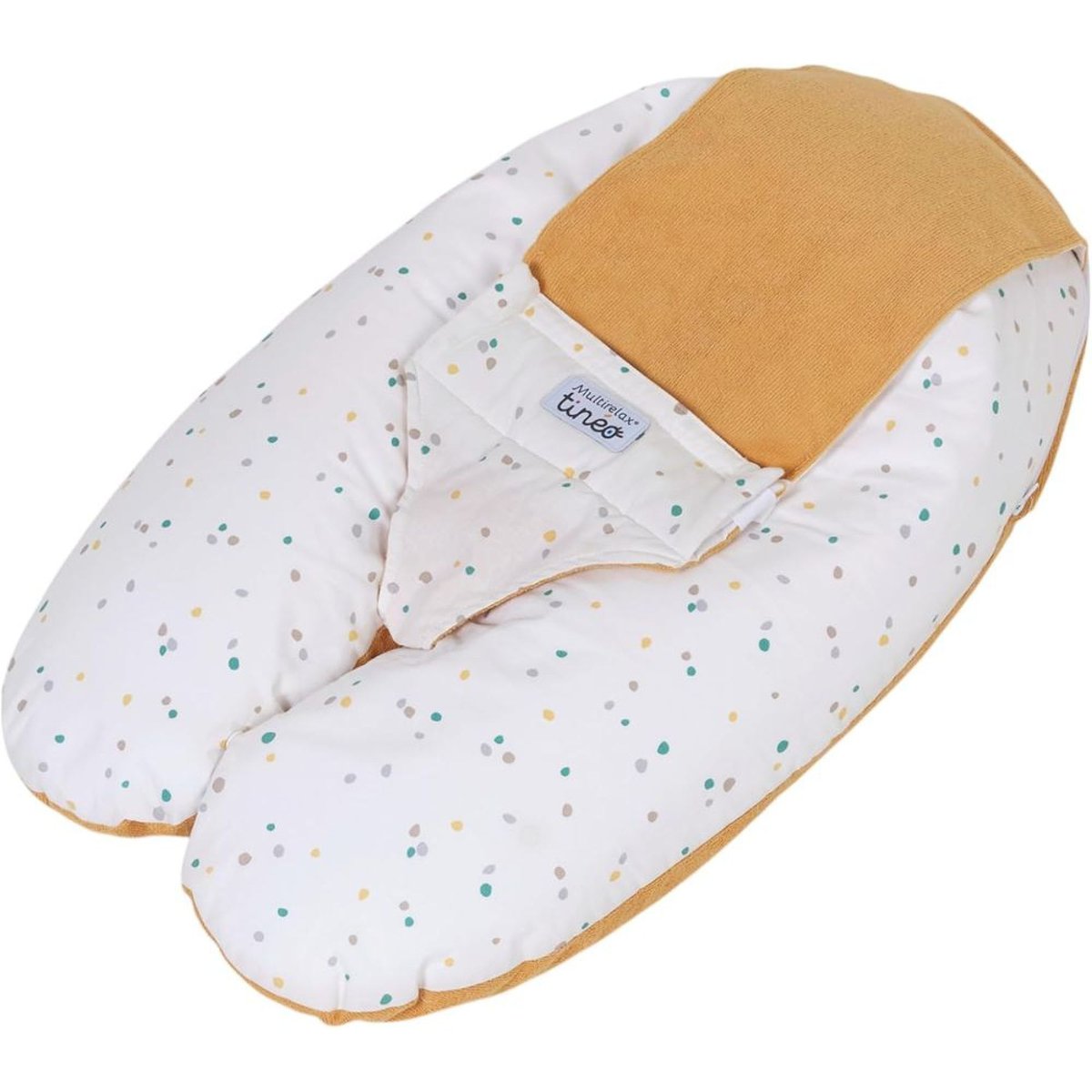 Coussin d'allaitement jaune, TINEO