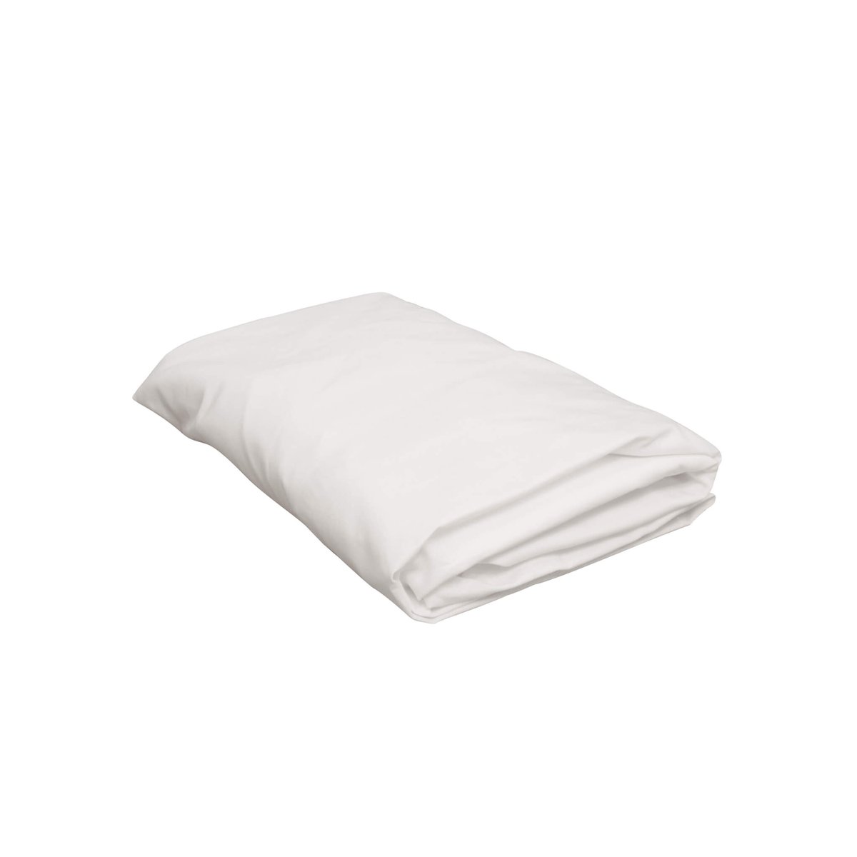Drap housse bio bonnet 15 made in France blanc, BABY FOX