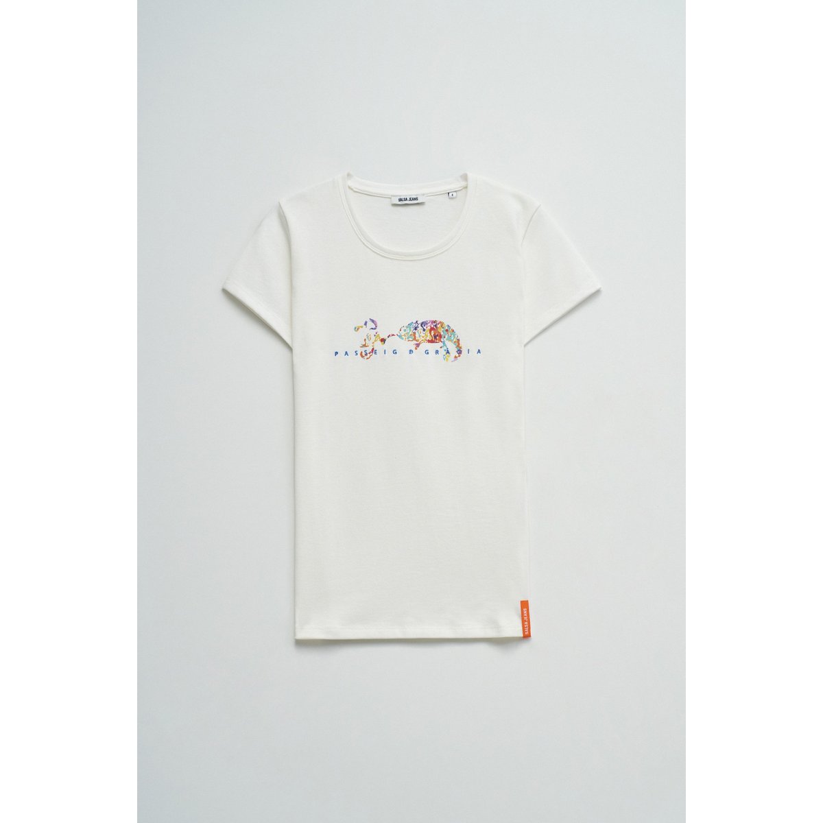 T-SHIRT PASSEIG DE GRACÍA beige, SALSA JEANS