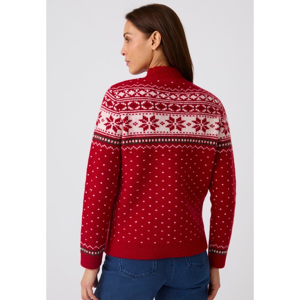 Pull de Noël Thermolactyl rouge, DAMART