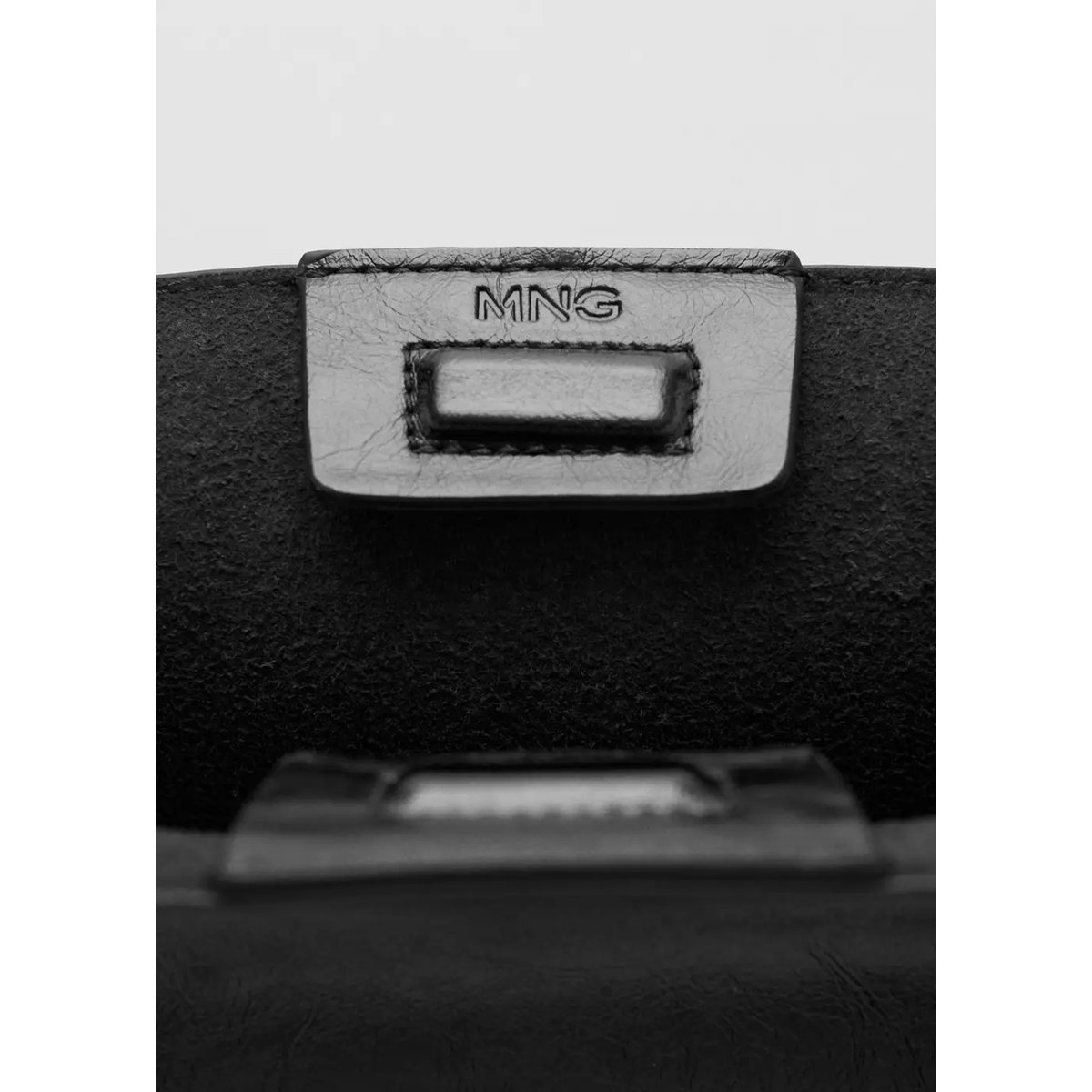 Grand sac cabas noir, MANGO