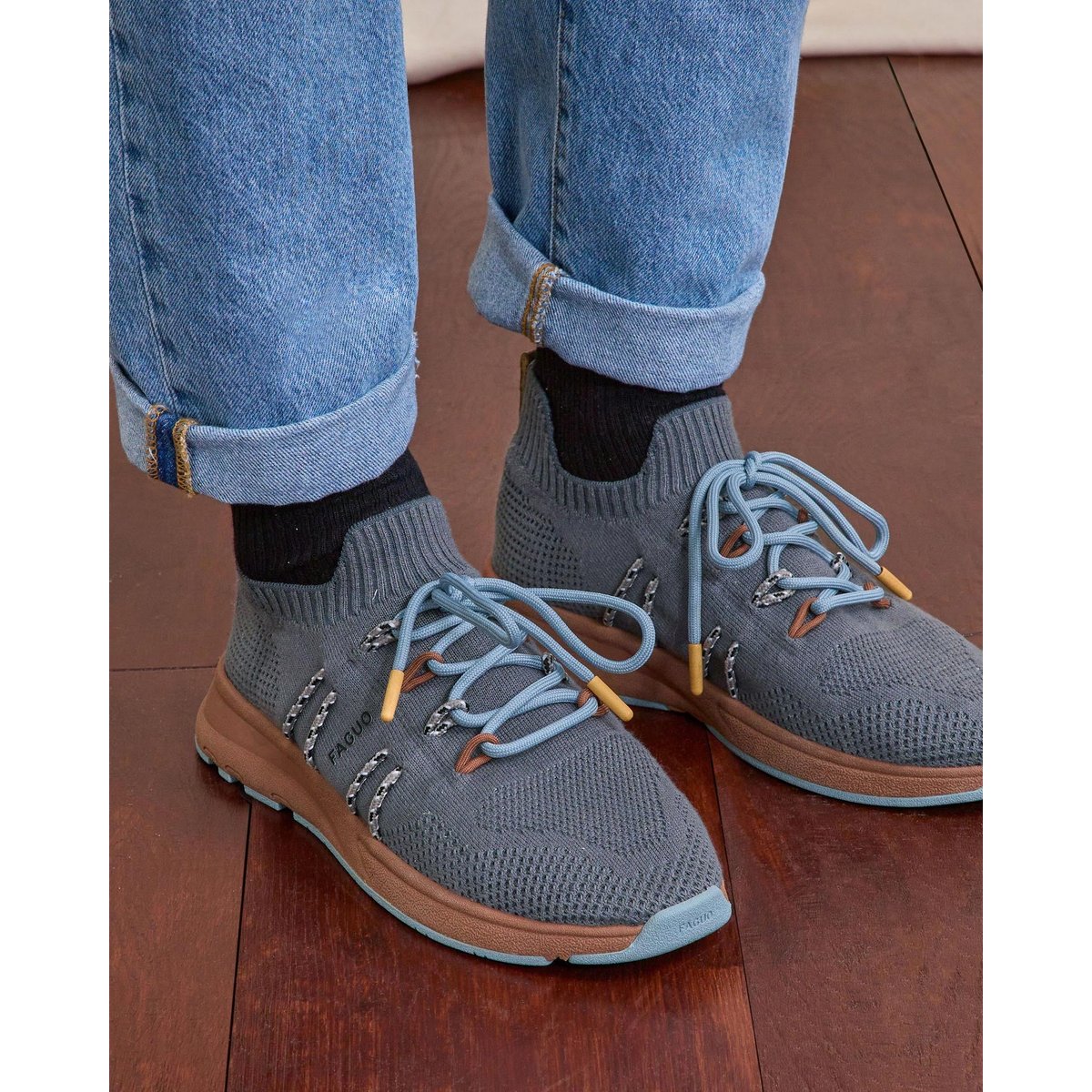 Running HEARTWOOD gris foncé, FAGUO