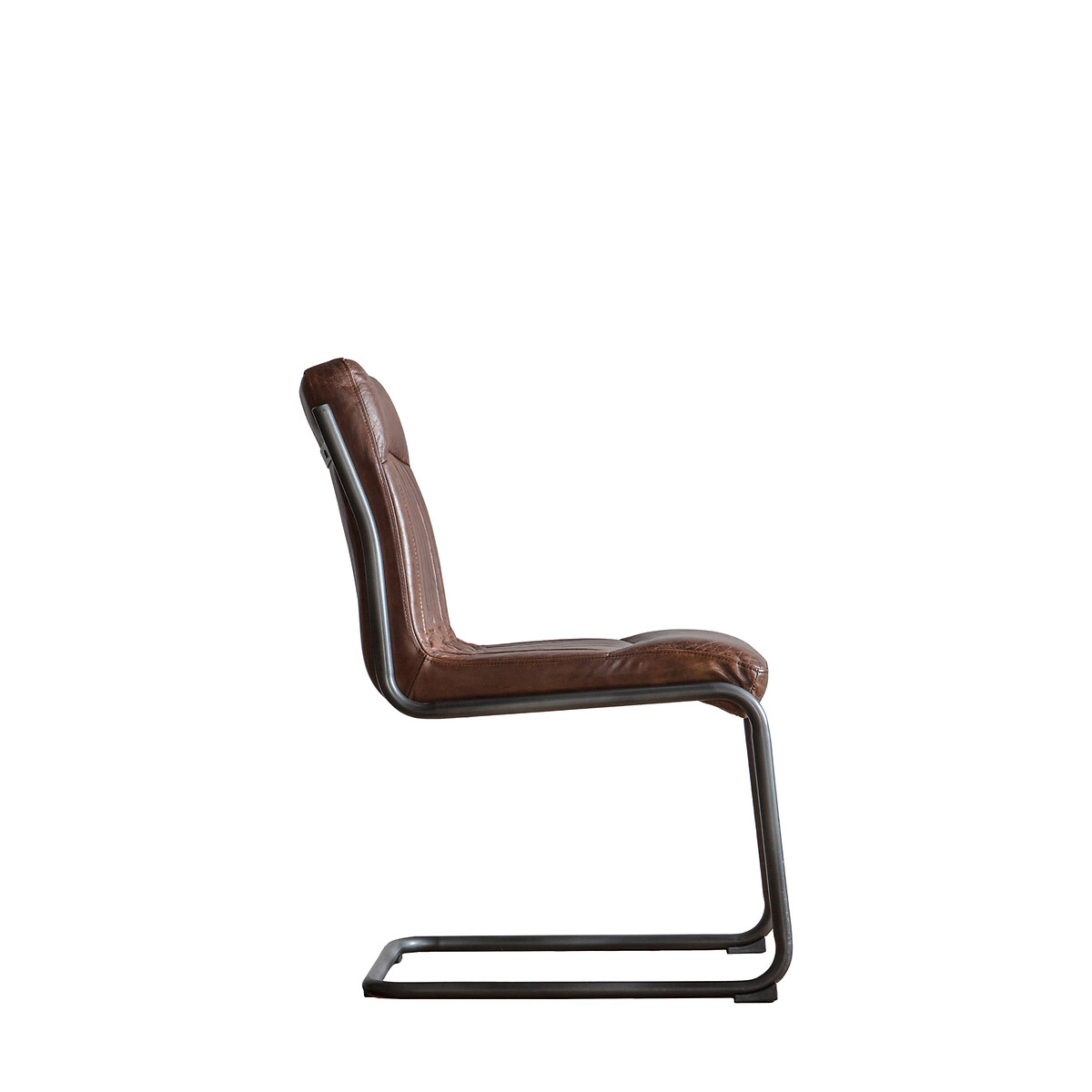 Carrie Antique Quilted Leather Dining Chair brown , ÉDITÉ