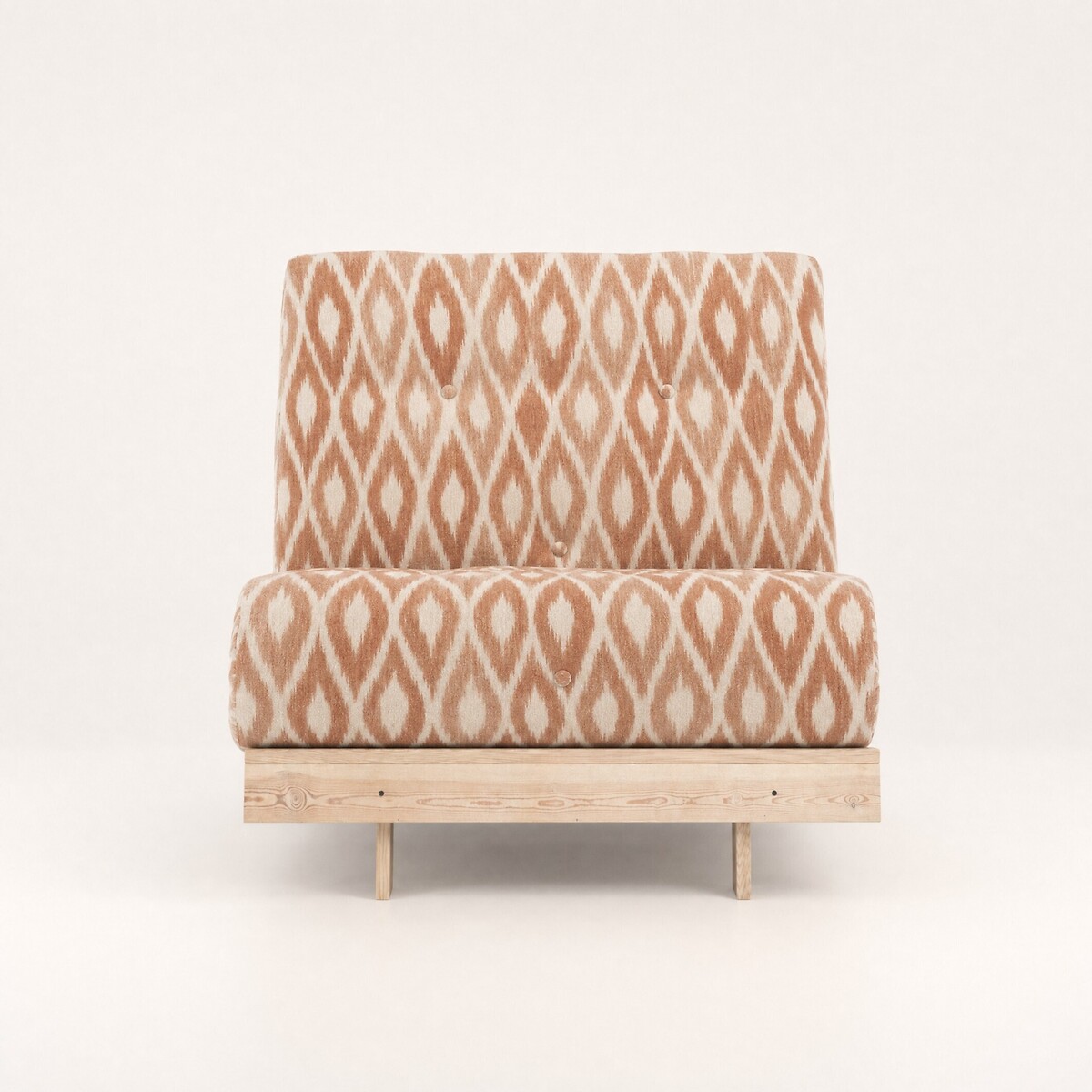 Nemuri Ikat Print Single Futon Sofa Bed orange, ÉDITÉ