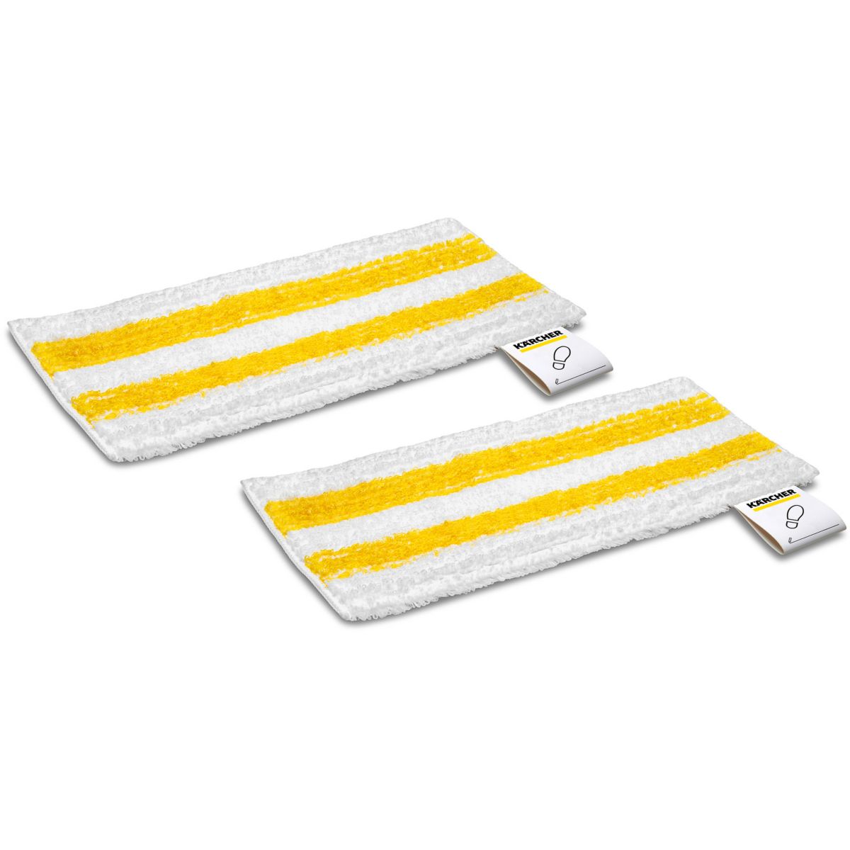 Serpillière Microfibre lavage sols x2 buse balai vapeur SC1 Upright couleur unique, KARCHER