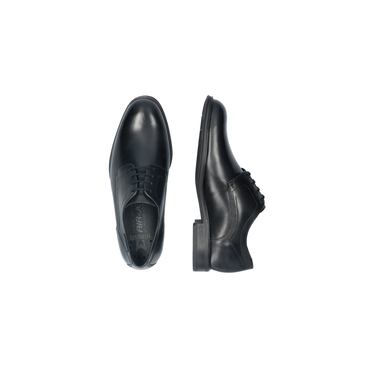 Derbies en cuir KEVIN noir 5135, MEPHISTO
