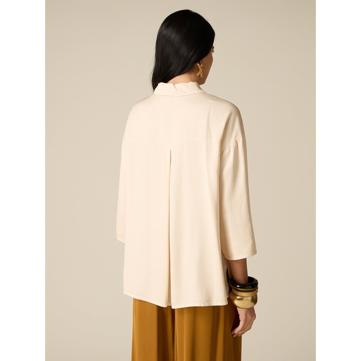 Chemise beige, OLTRE