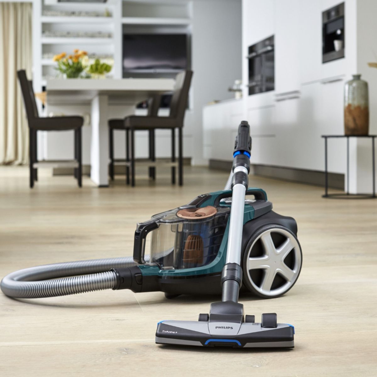 Aspirateur sans sac PowerCyclone 8 FC9744/09 vert, PHILIPS