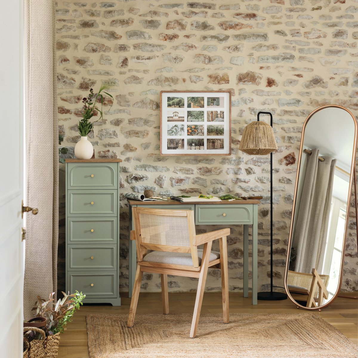 FAUT DINER CANNAGE KOLIA NAT beige, ATMOSPHERA