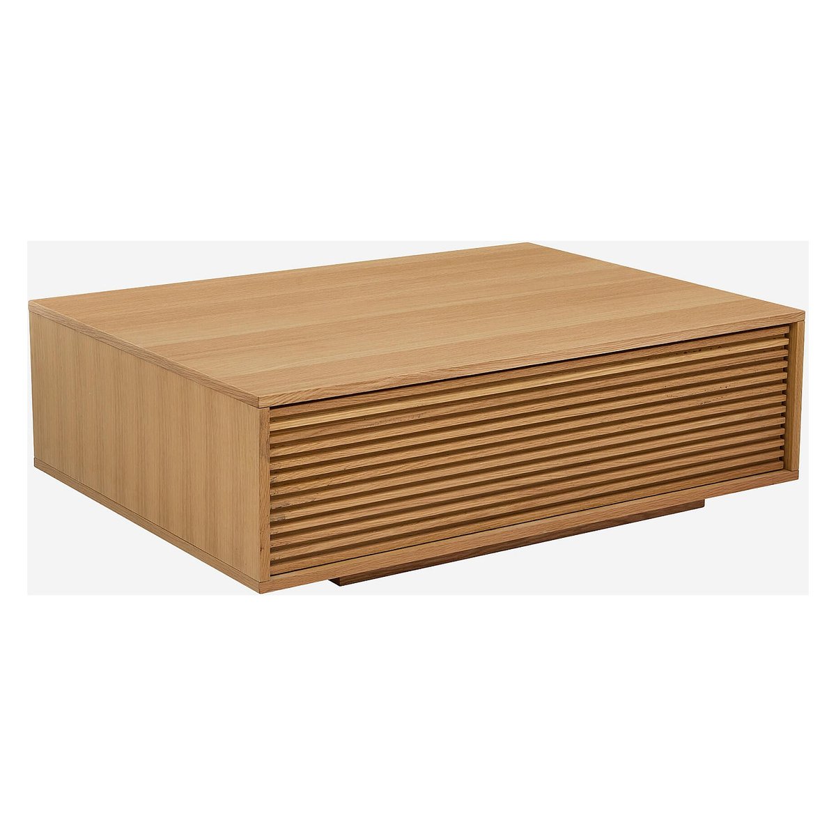 Table basse bois MAX naturel clair, HABITAT
