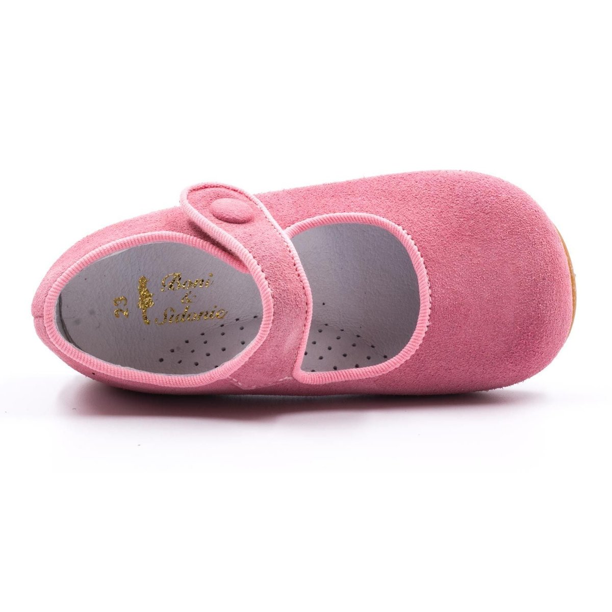 Boni Athénaïs - ballerine pour bébé fille rose, BONI&SIDONIE