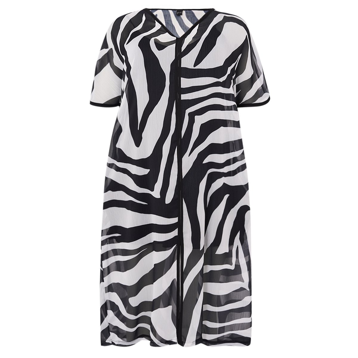 Robe imprimée noir, YOEK
