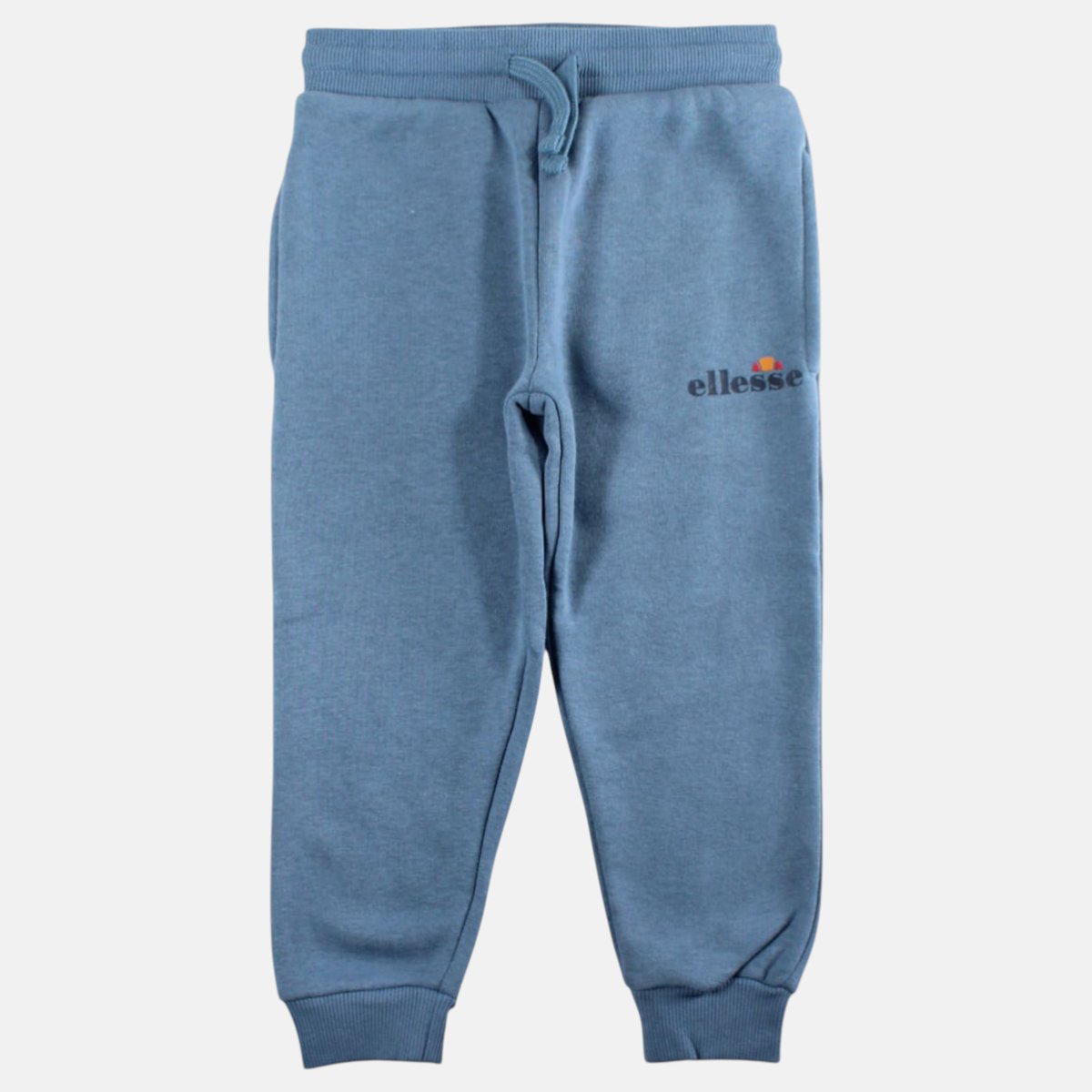 Ensemble veste zippée col montant et pantalon de jogging, poche kangourou, bas resserrés et finitions bord-côte SQUAD bleu gris, ELLESSE