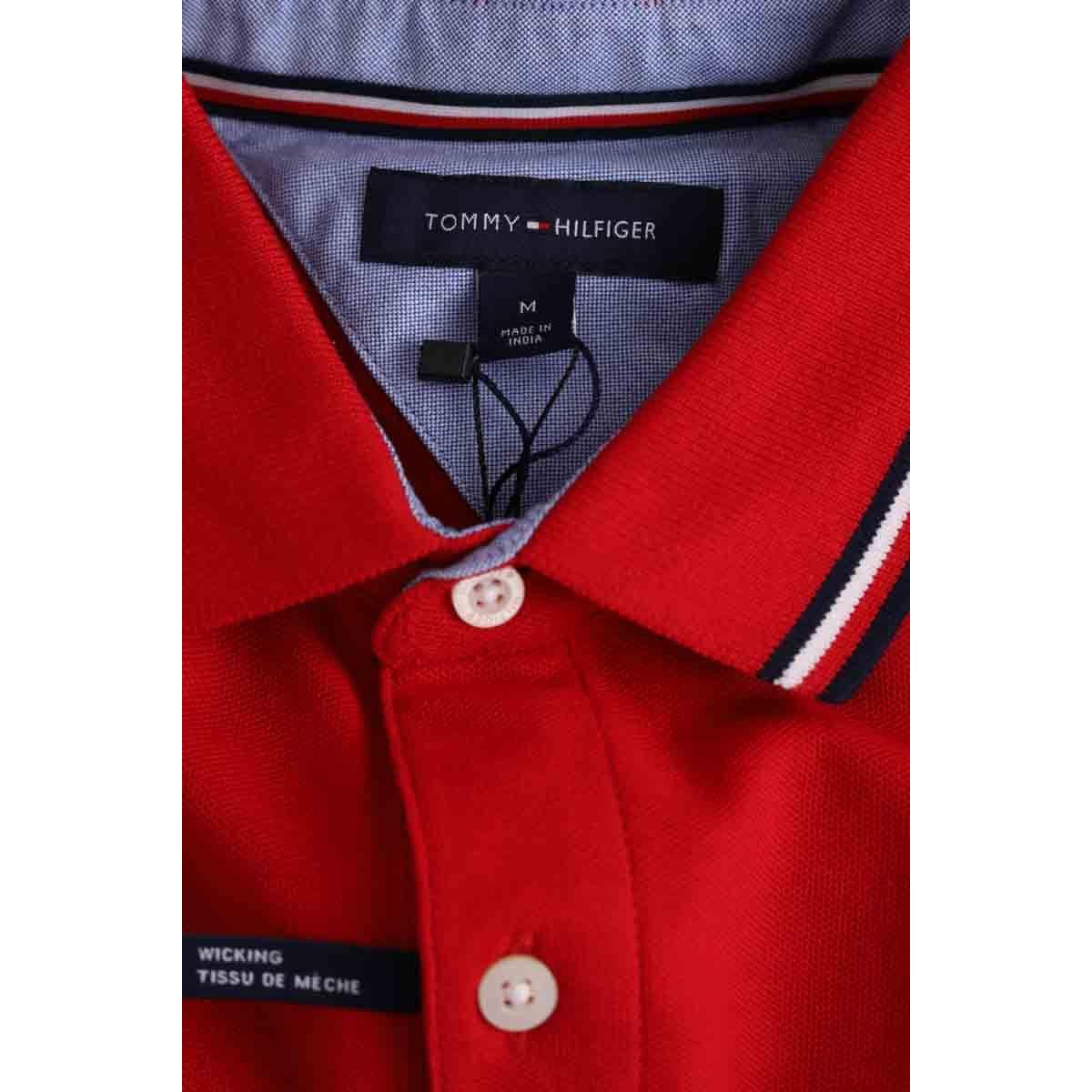 Polo - Très Bon État rouge, TOMMY HILFIGER