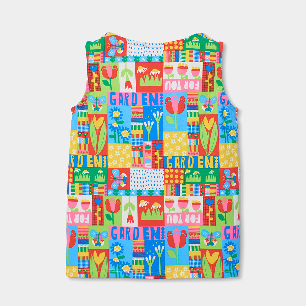 Pyjama enfant fille en coton imprimé multicolore, BOBOLI
