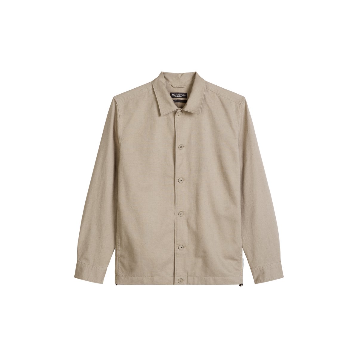 Survêtement en mélange de TENCEL™ Lyocell et de lin beige, MARC O'POLO