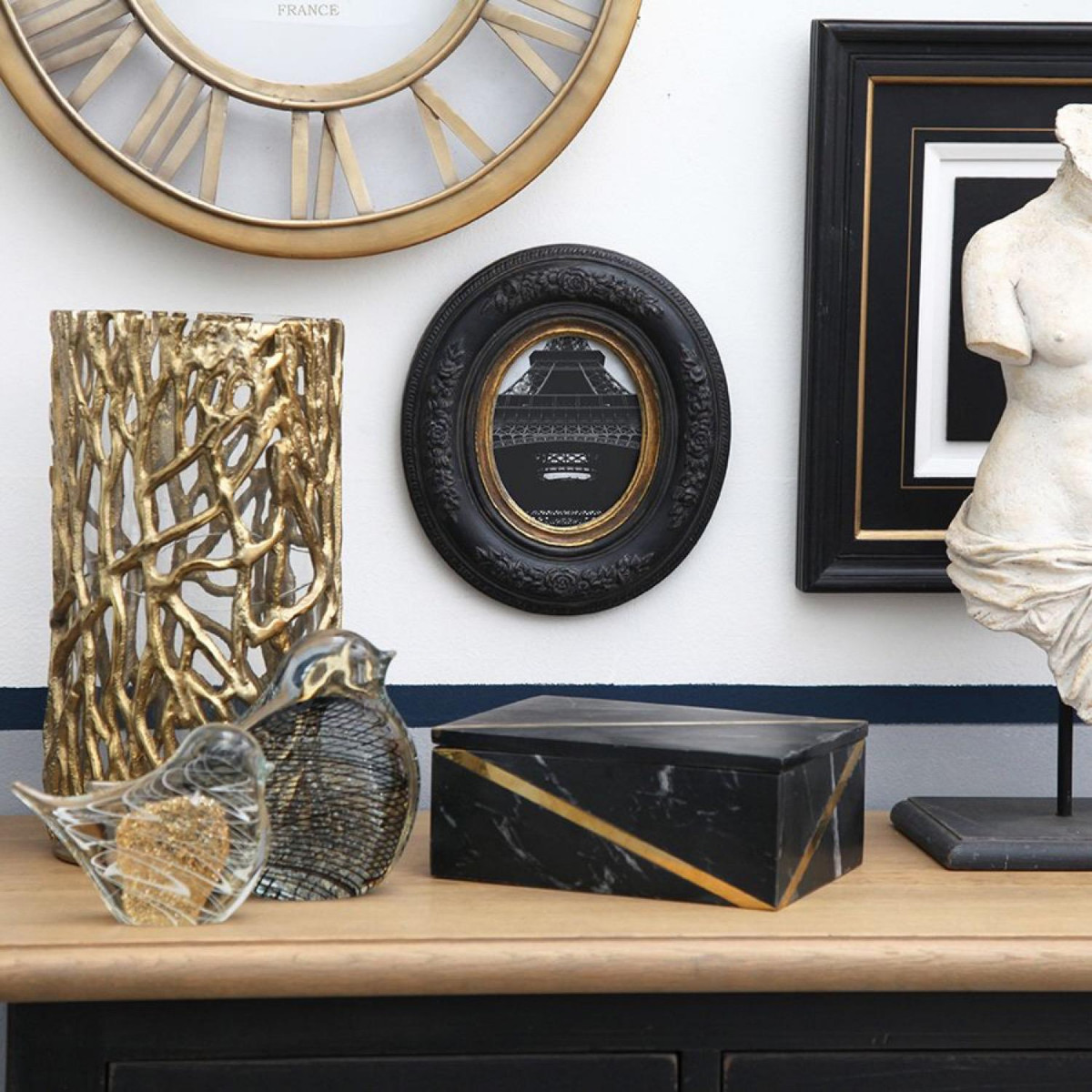 Cadre photo moulure noir, INTERIOR'S