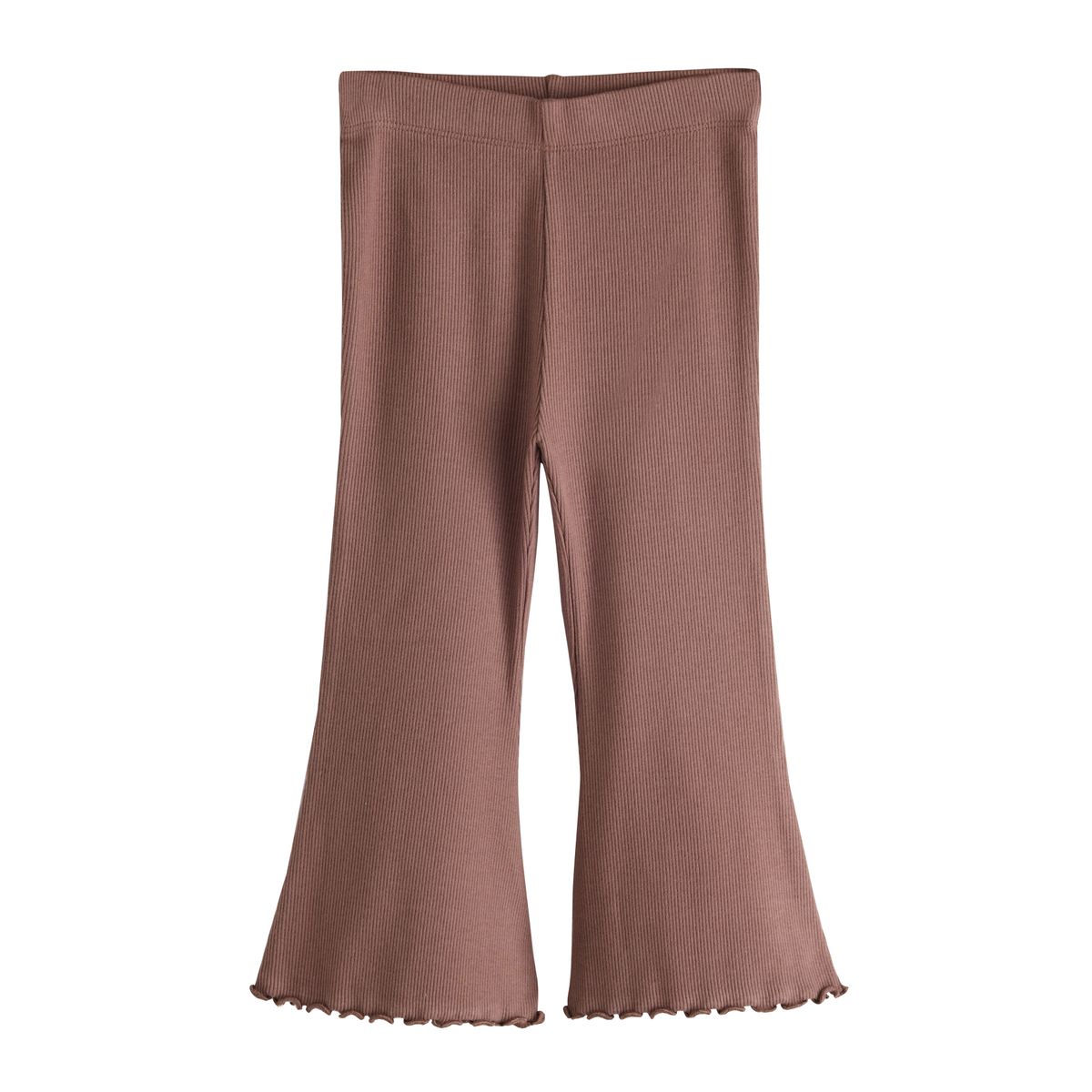 Lot de 5 leggings côtelés évasés prune, NEXT