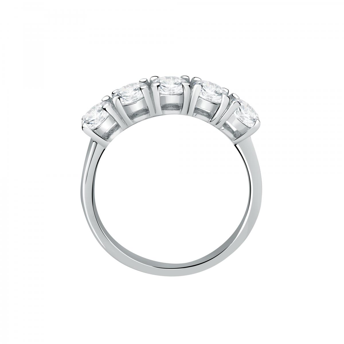 Bague en zircons et argent 925 SCINTILLE argent, MORELLATO