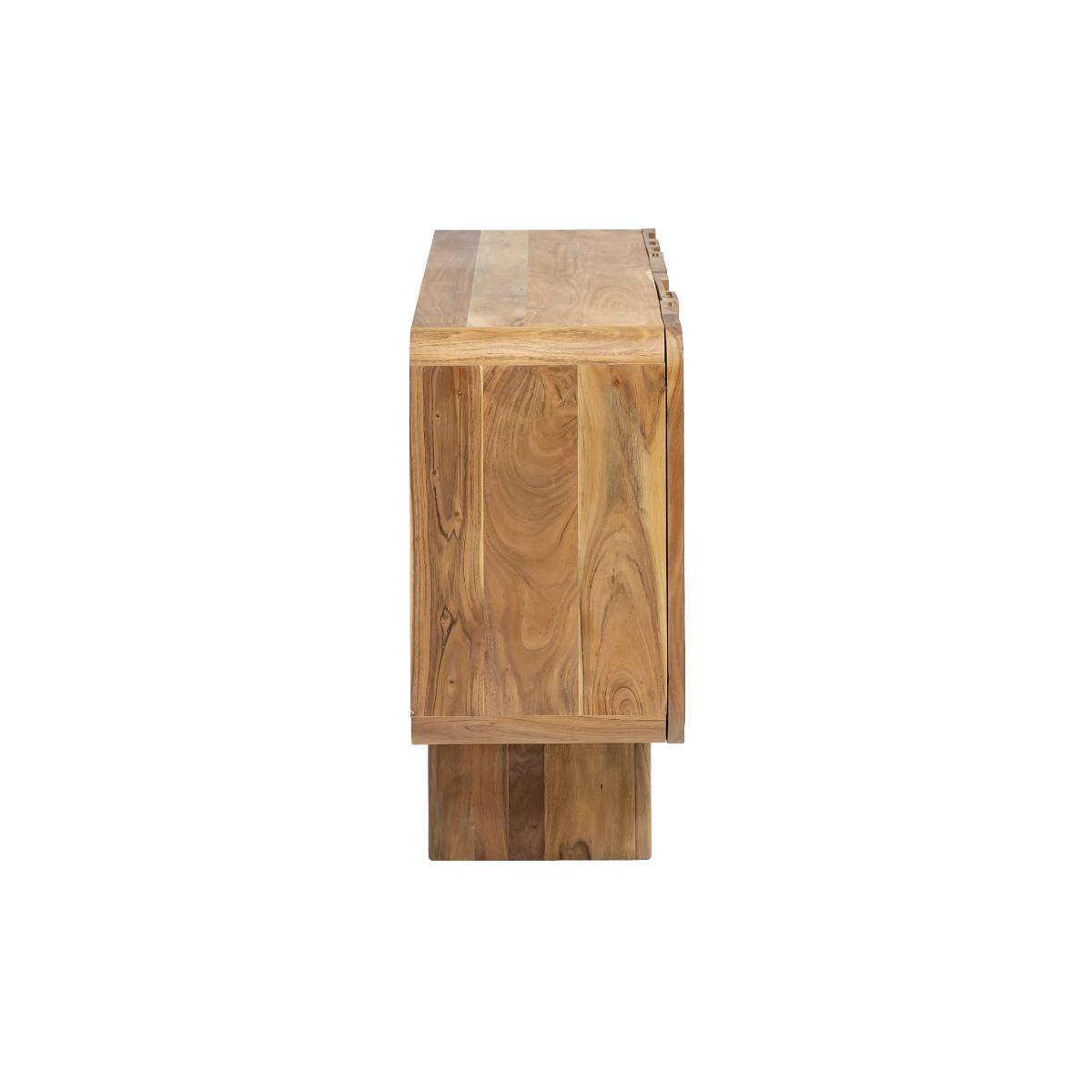 Buffet en bois d'acacia TILIO bois foncé, MADE IN MEUBLES 