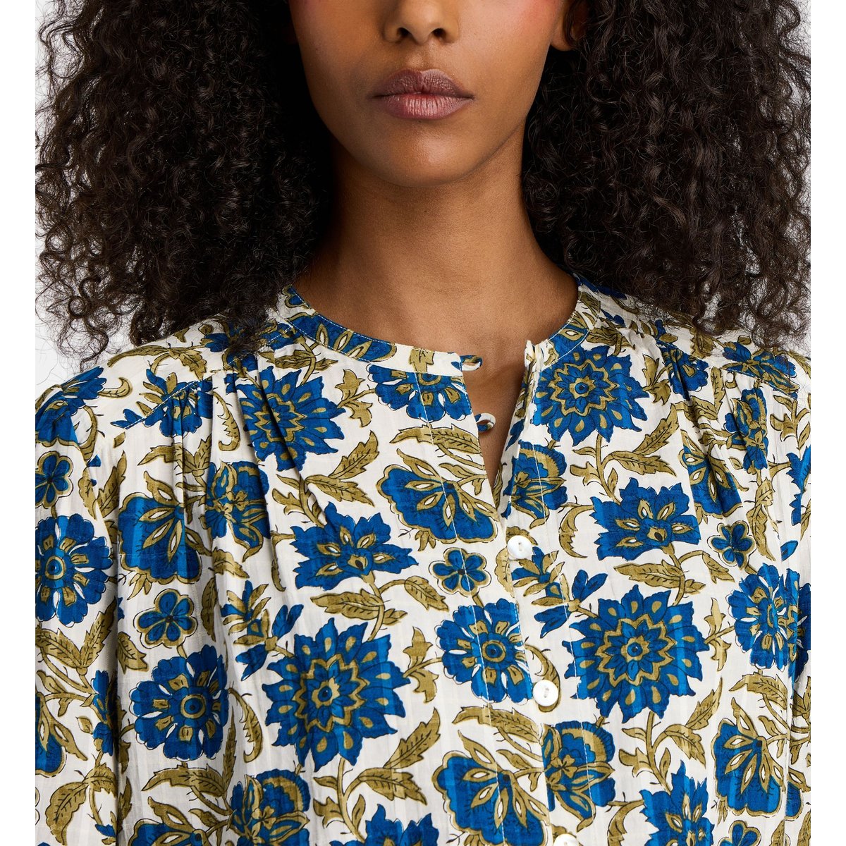 Chemise nash block fleuri multicolore multicolore, JODHPUR