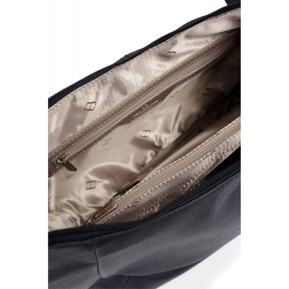 Besace CONFORT bleu marine, HEXAGONA
