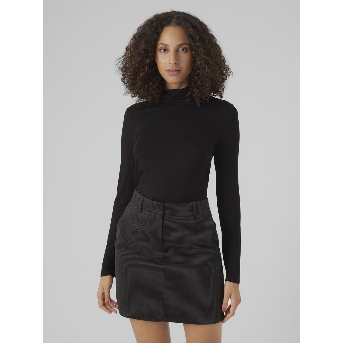 Top noire - black, VERO MODA