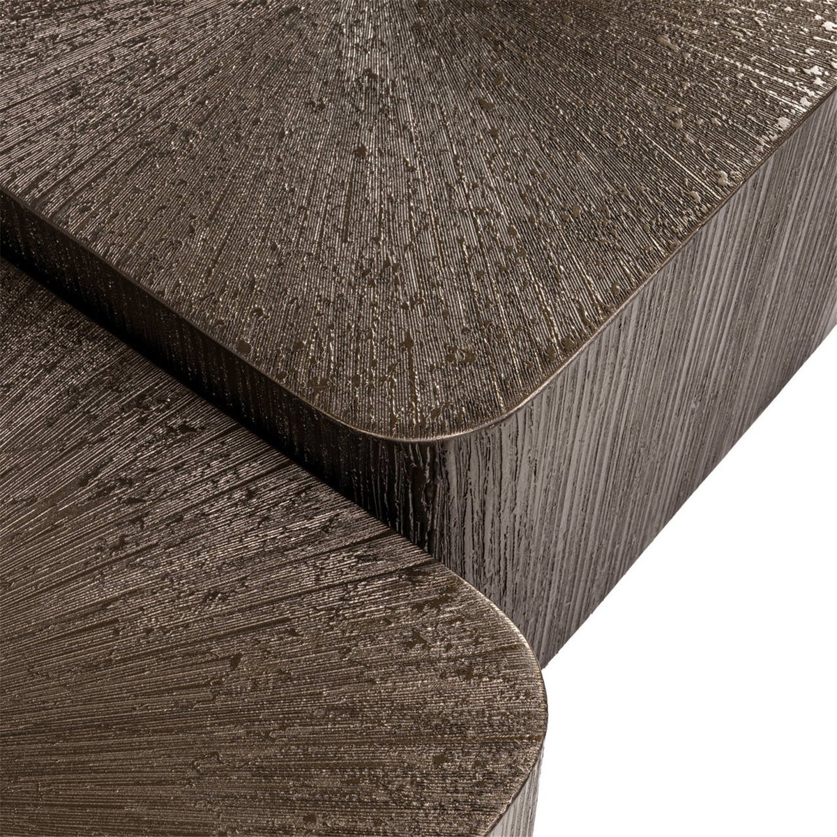 Tables basses gigognes en bois, Lot de 3 brunzae, RECOLLECTION
