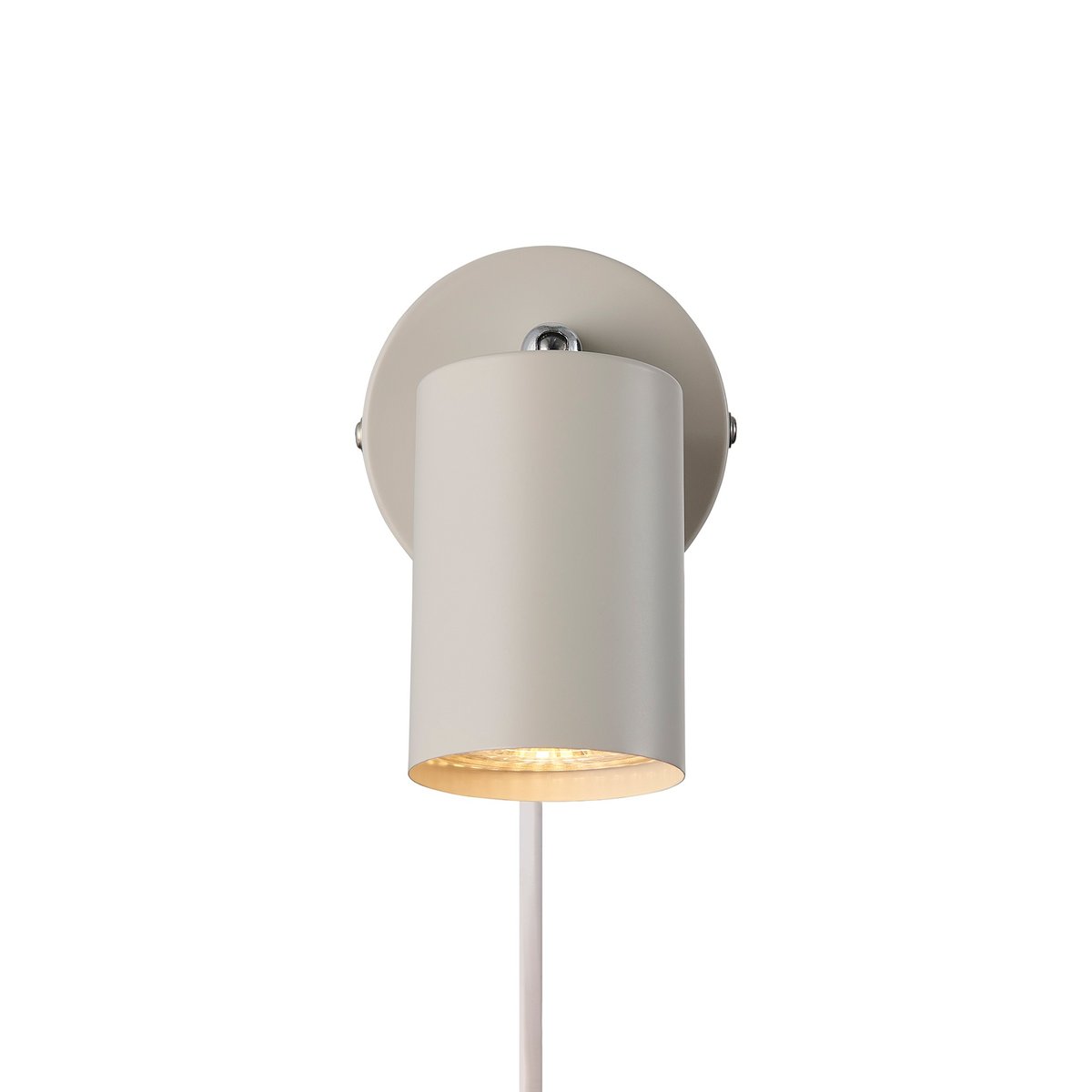 Applique murale spot orientable en métal, EXPLORE blanc, NORDLUX