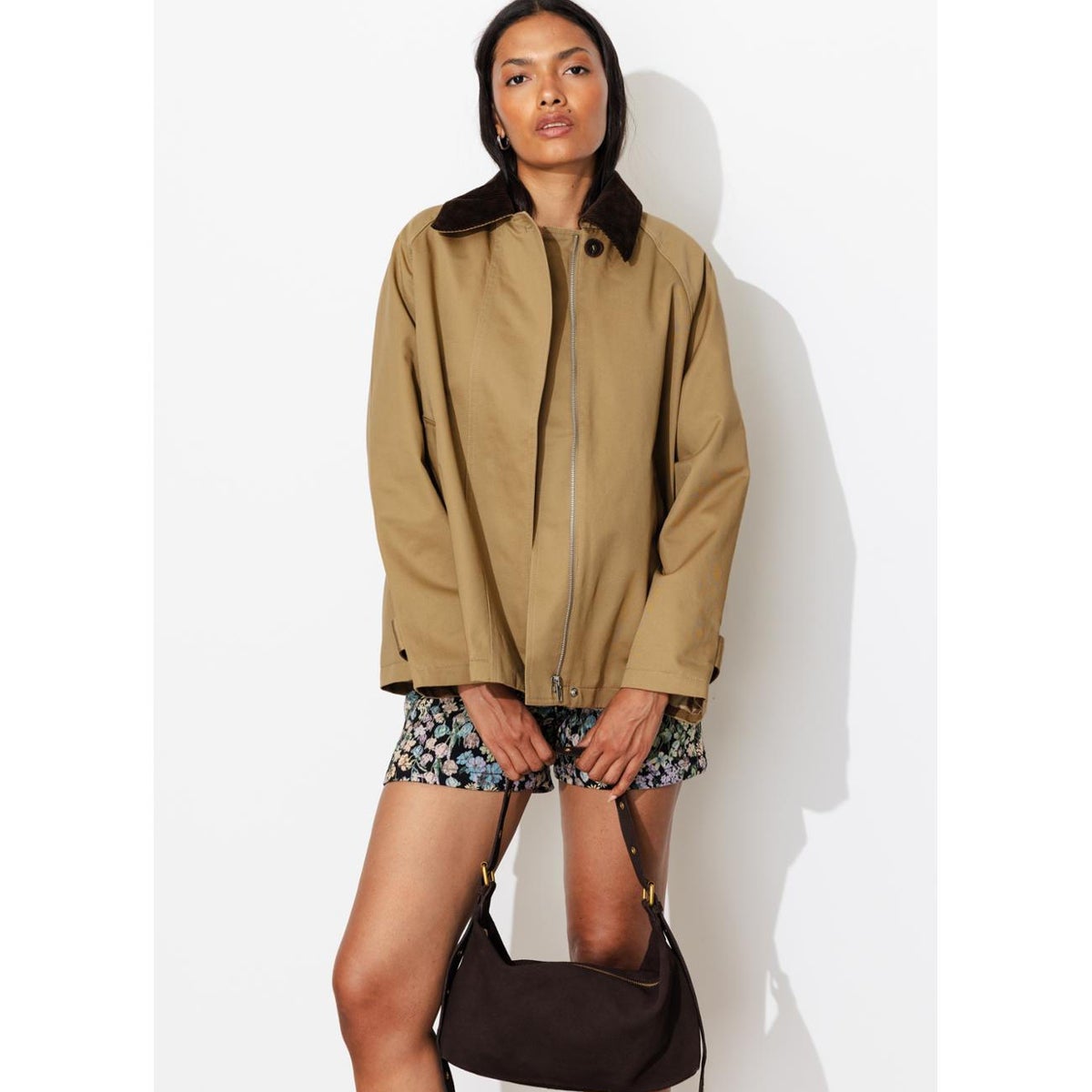 Veste barn jacket camel, PROMOD