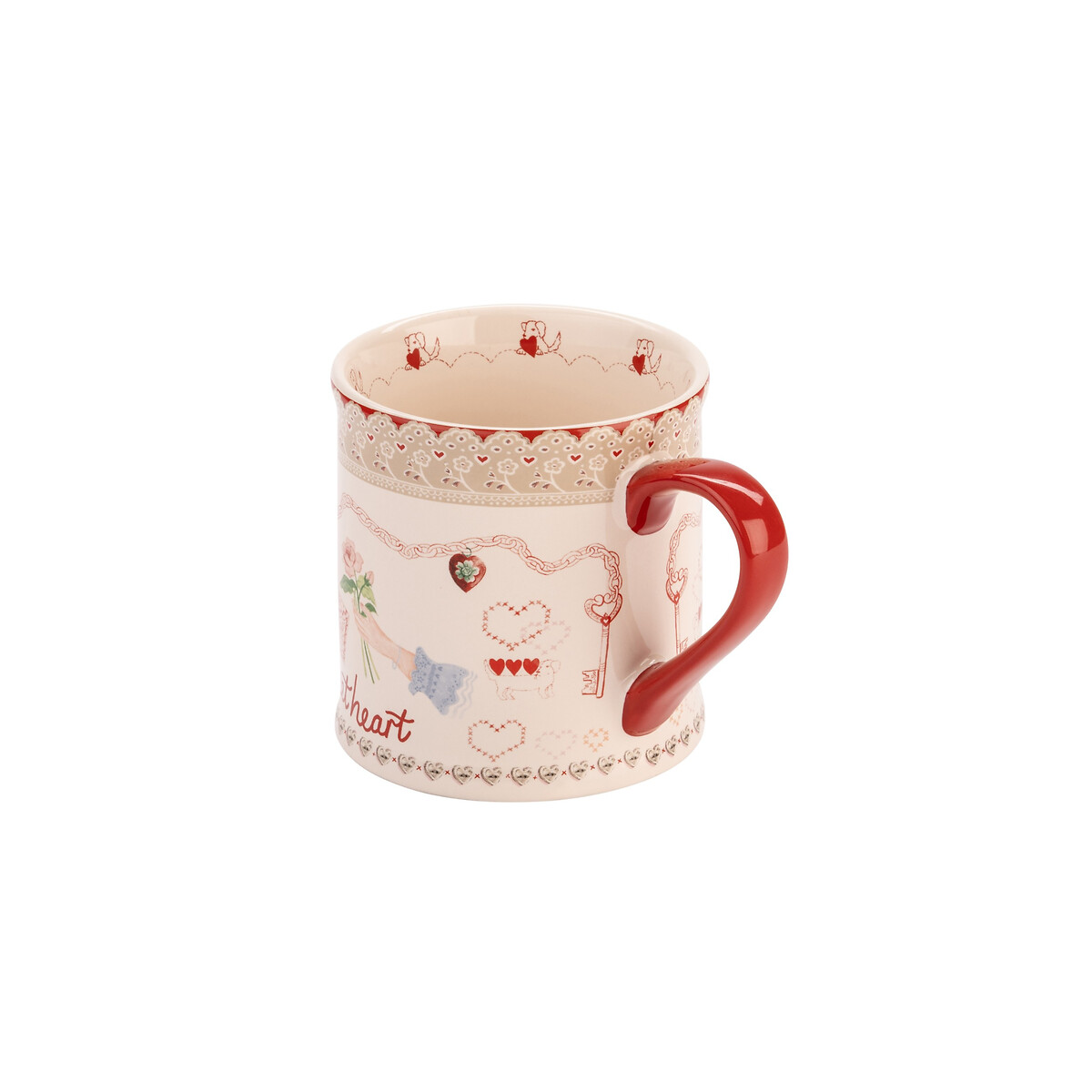 Love Notes Mollie Mug red, CATH KIDSTON