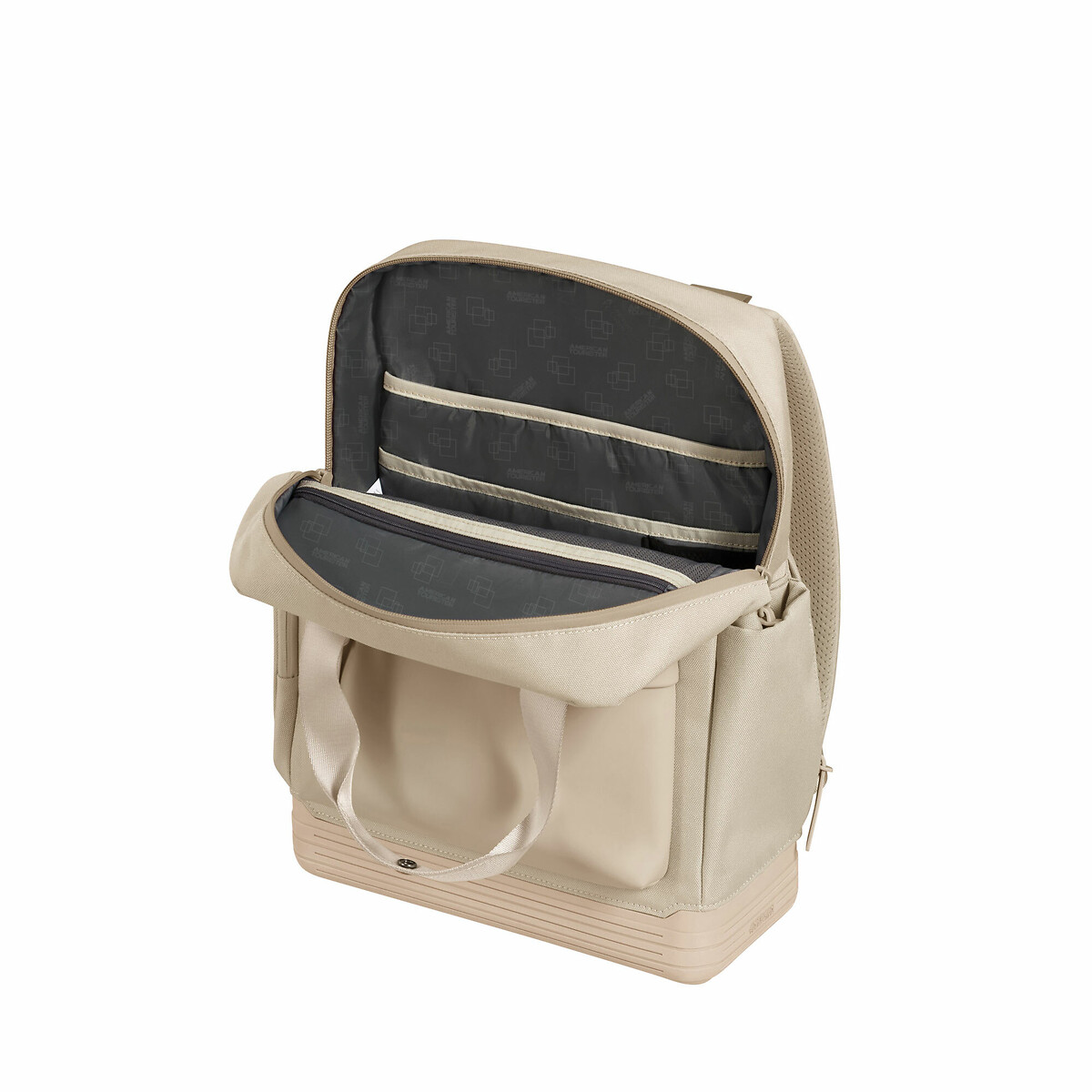 Mochila Tote Soulpack para Portátil, 15", American Tourister bege, AMERICAN TOURISTER