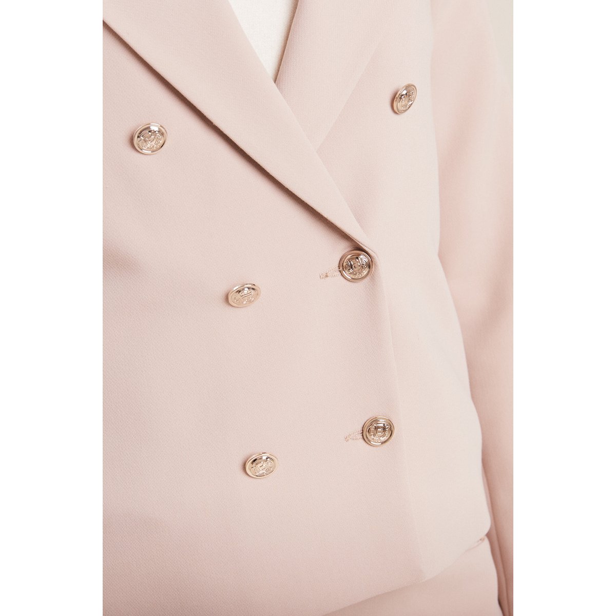 Veste tailleur courte sable, BREAL